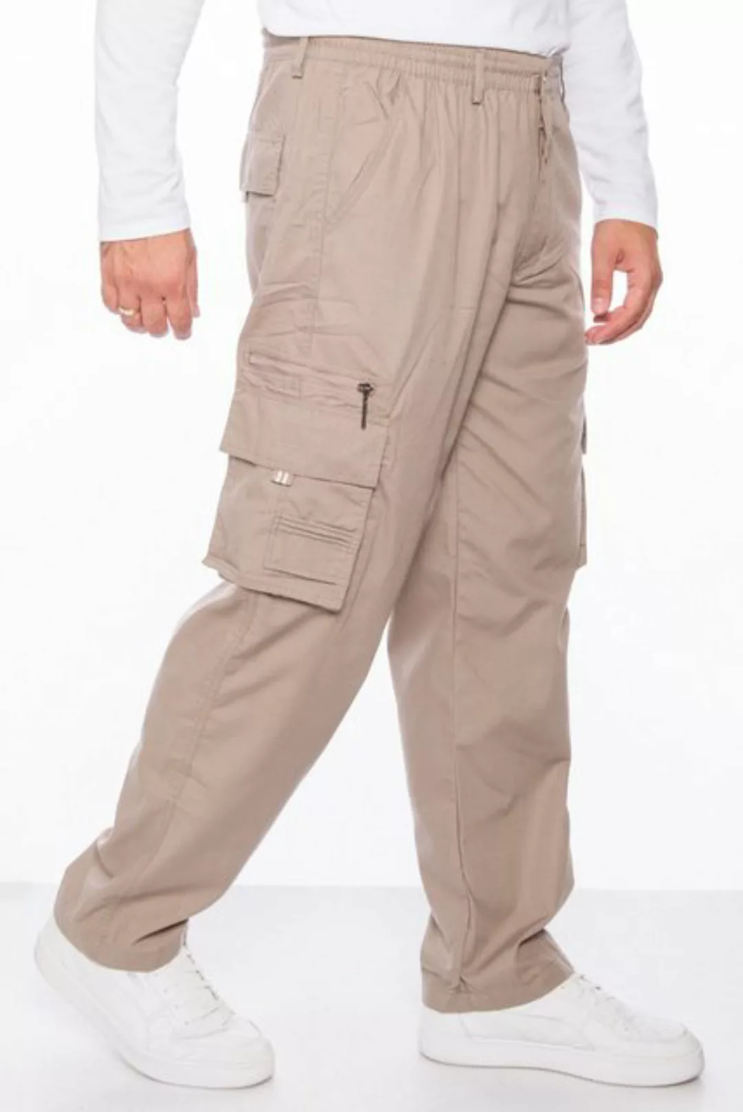 Kendindza Collection Cargohose Herren Cargohose Dehnbund Arbeitshose Ranger günstig online kaufen