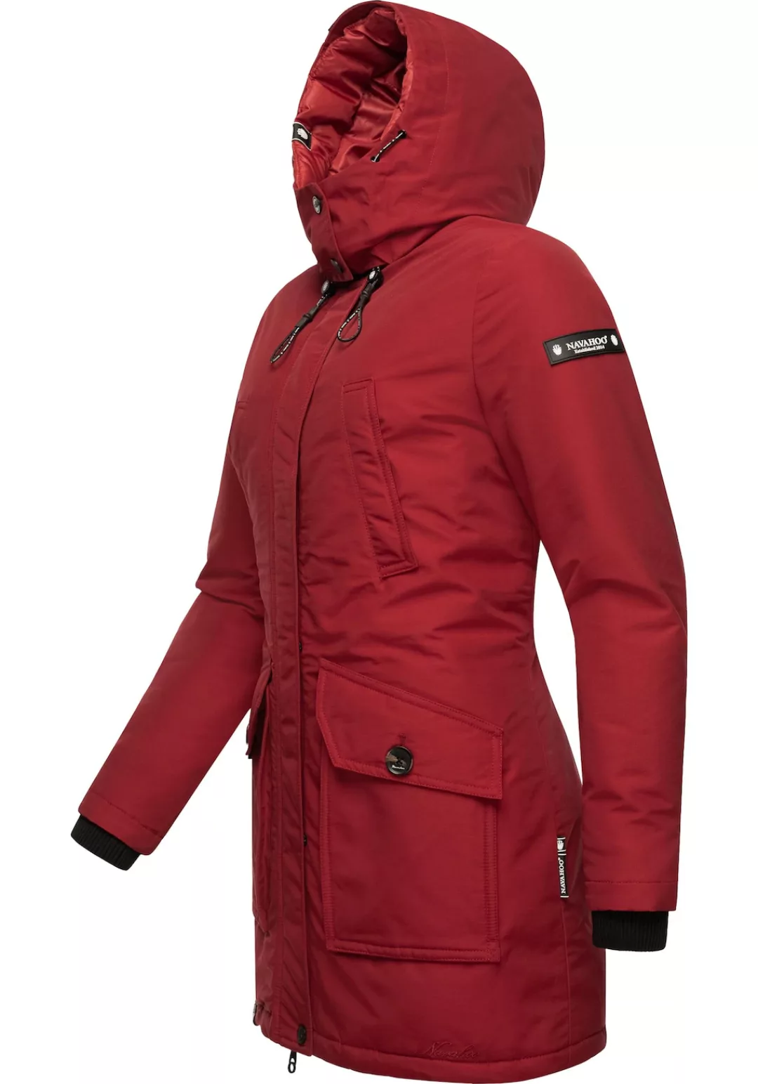 Navahoo Winterjacke "Blizzardstorm", mit Kapuze, Warm gefütterter, wasserdi günstig online kaufen