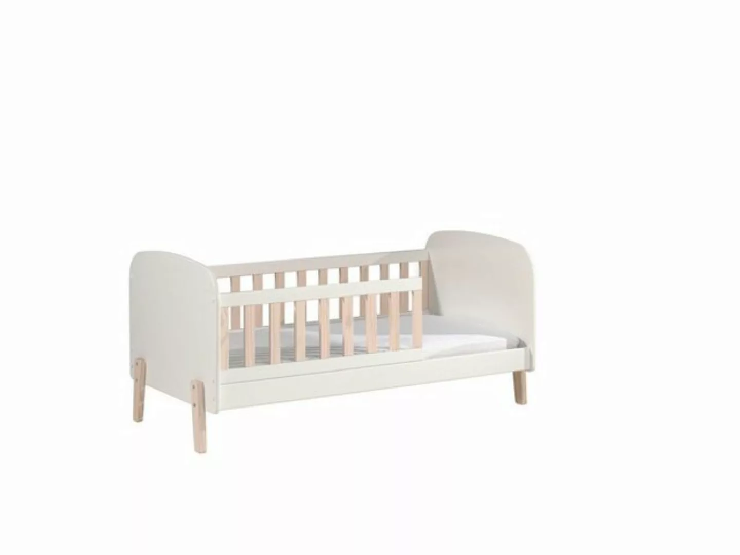 Natur24 Kinderbett Bett Kinderbett mit Schublade Kiddy MDF und Kiefer 70x14 günstig online kaufen