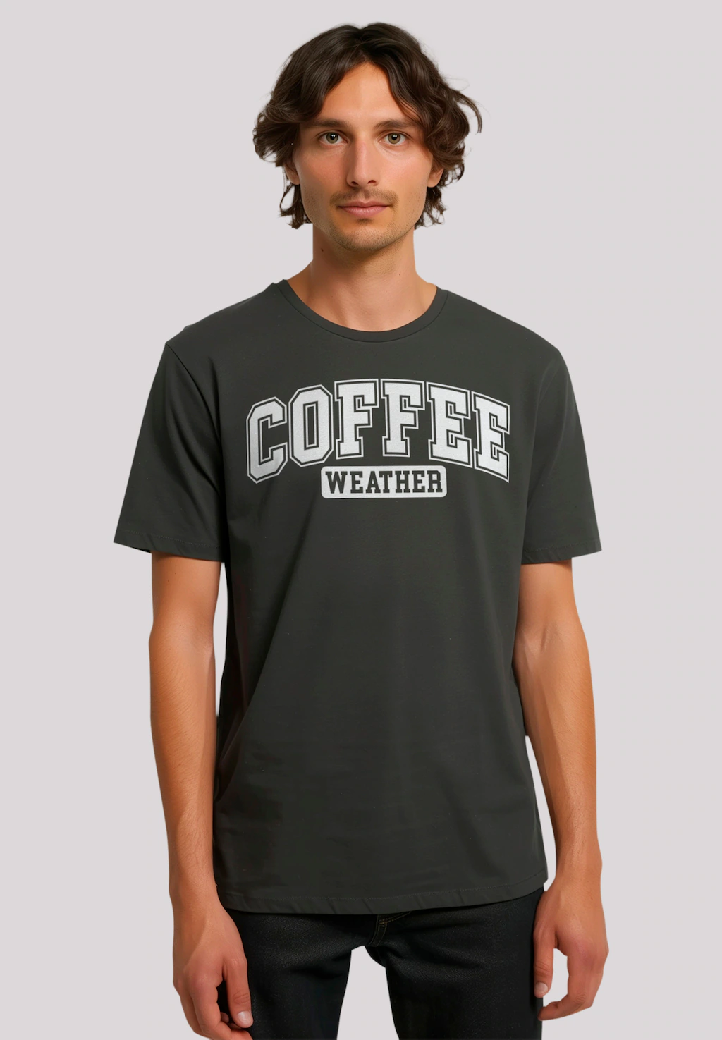 F4NT4STIC T-Shirt "Coffee Weather Winter Holiday Weihnachten", Premium Qual günstig online kaufen