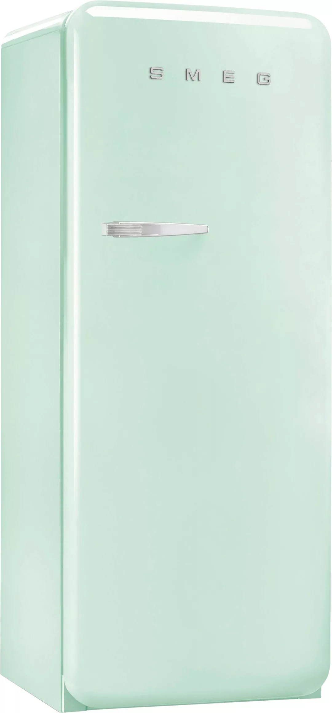 Smeg - FAB28 Kühlschrank mit Gefrierfach - pastellgrün/lackiert/Türanschlag günstig online kaufen