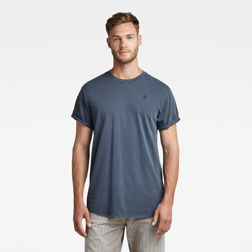 G-STAR Kurzarmshirt "Lash", Rundhals, Logoapplikation günstig online kaufen