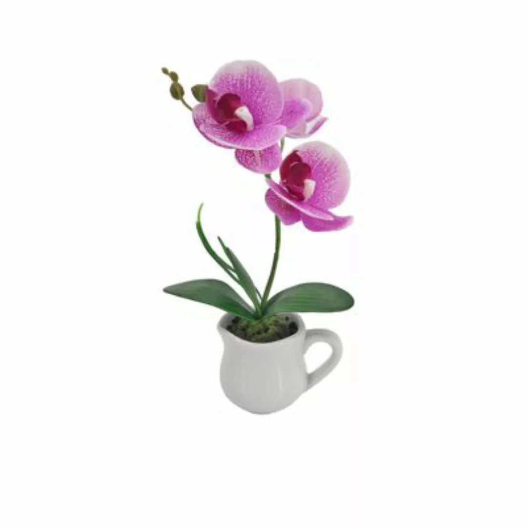 NTK-Collection Kunstblume pink Orchidee im Topf Leilani günstig online kaufen