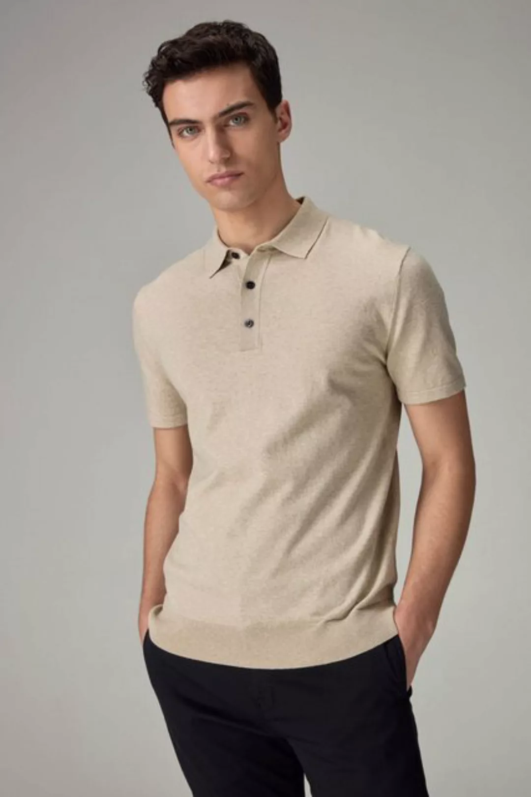 Next Poloshirt Kurzärmeliges Strick-Polohemd, Regular Fit (1-tlg) günstig online kaufen