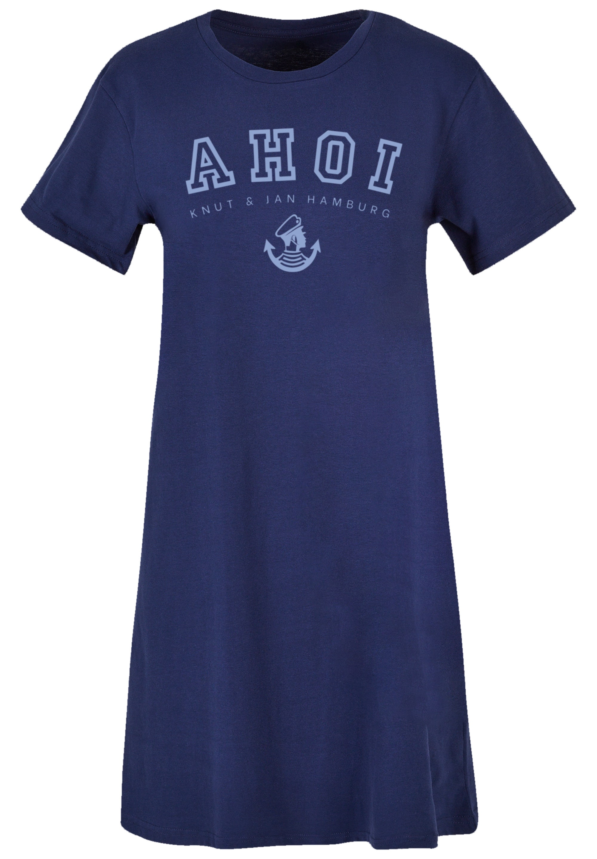 F4NT4STIC Shirtkleid "Ahoi Knut & Jan Hamburg", Print günstig online kaufen