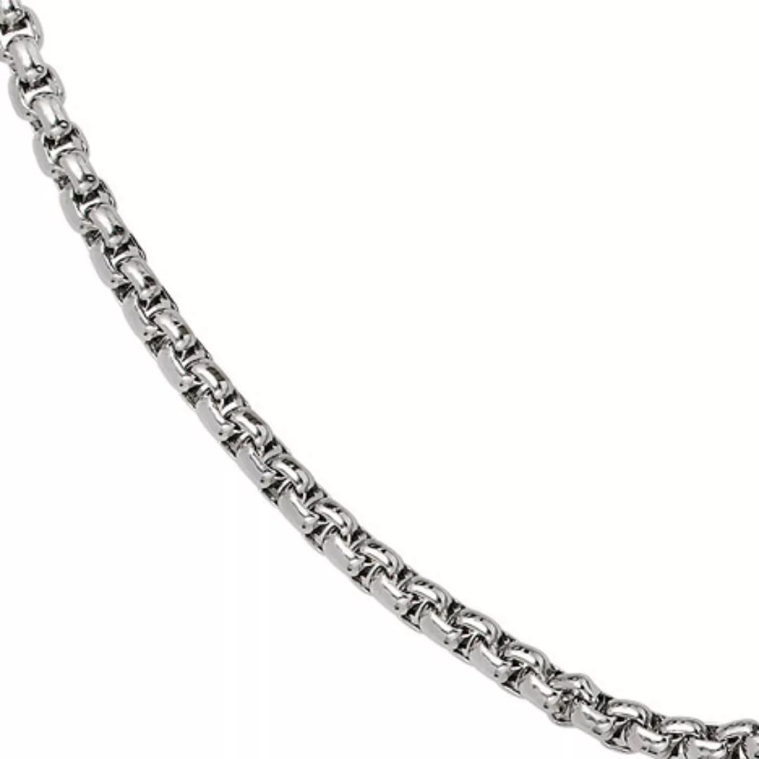 SIGO Venezianerkette Edelstahl 3 mm 60 cm Kette Halskette Karabiner günstig online kaufen