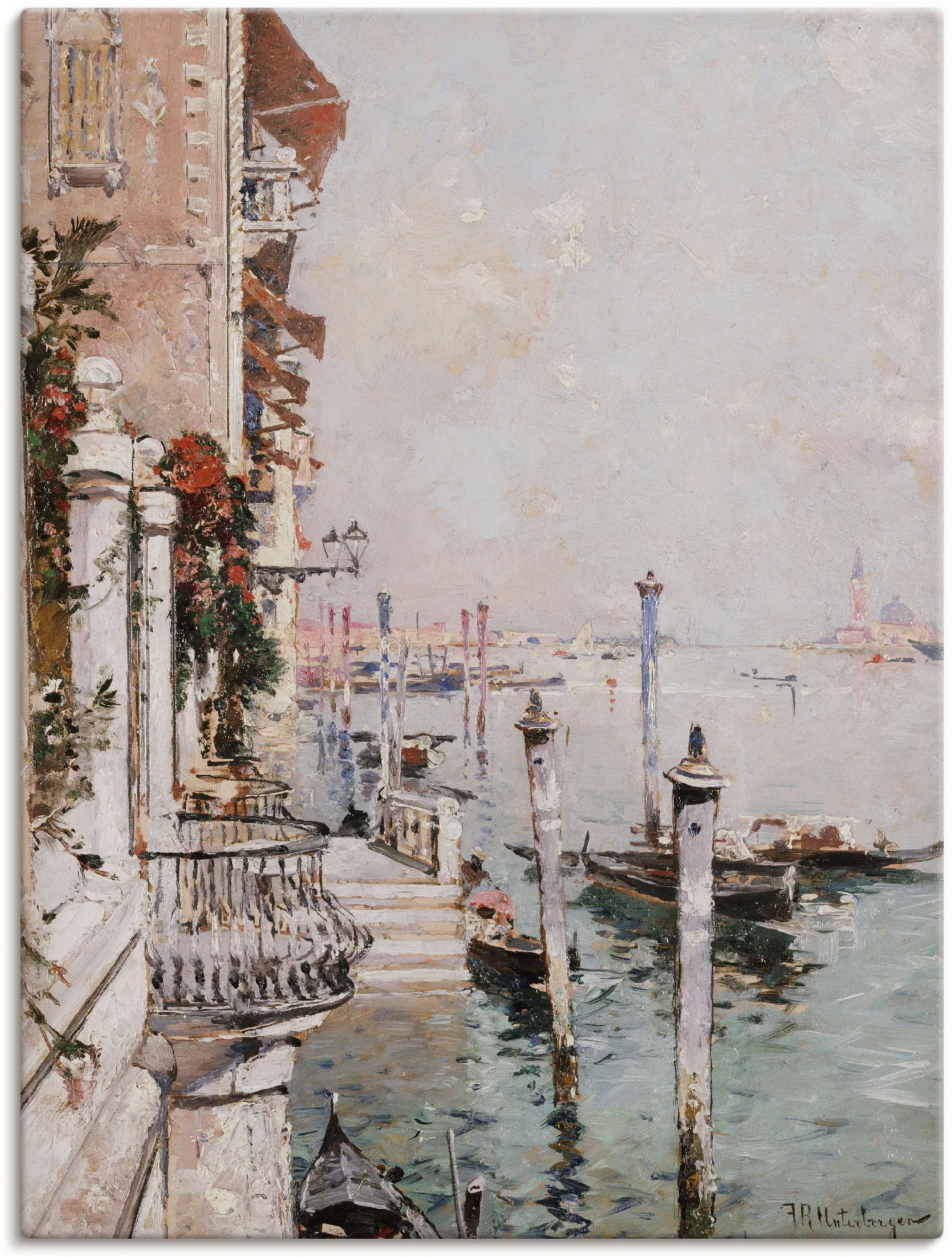 Artland Wandbild »Der Canal Grande, Venedig.«, Italien, (1 St.), als Leinwa günstig online kaufen