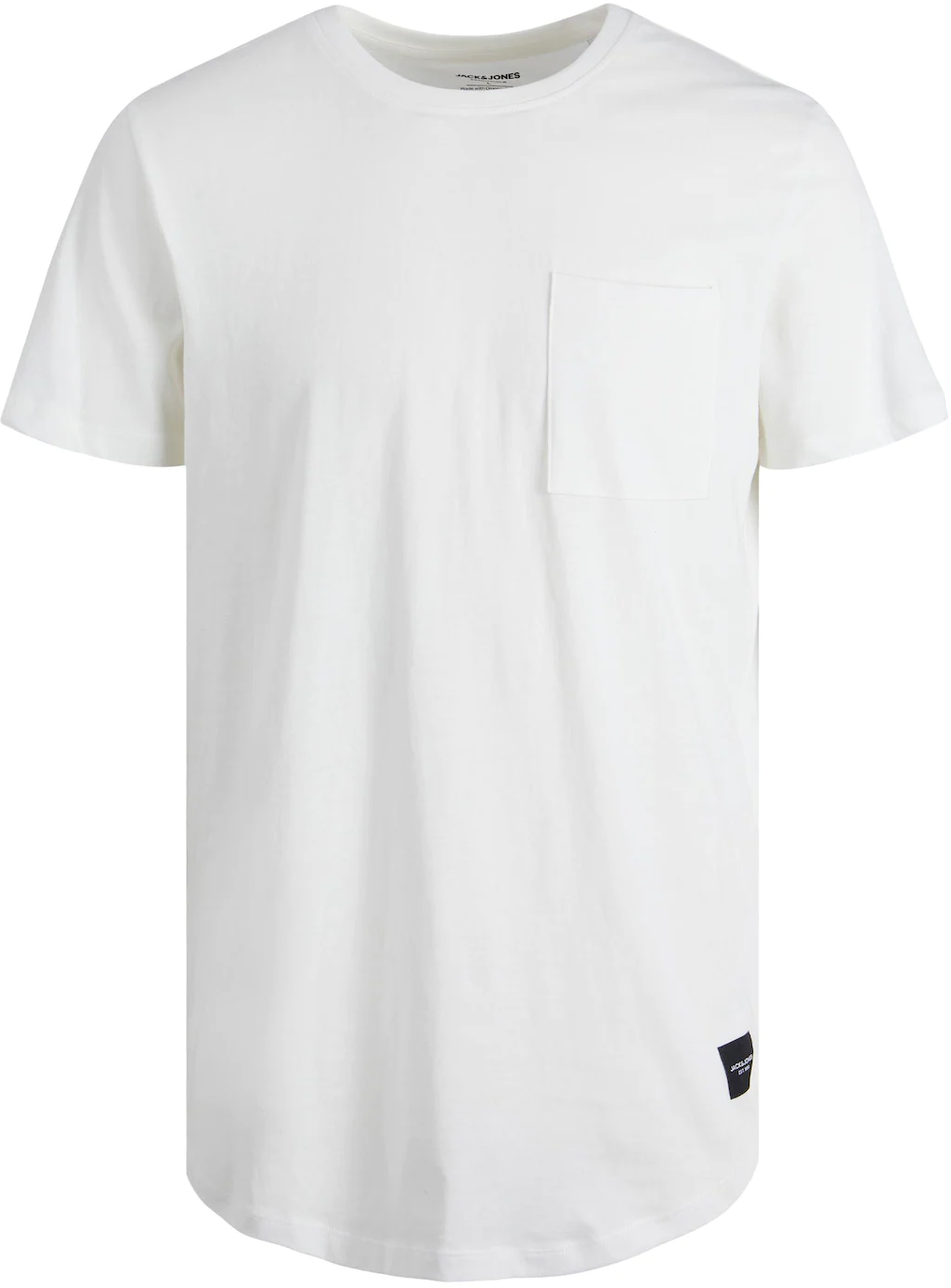 Jack & Jones Herren Rundhals T-Shirt JJENOA POCKET - Regular Fit günstig online kaufen