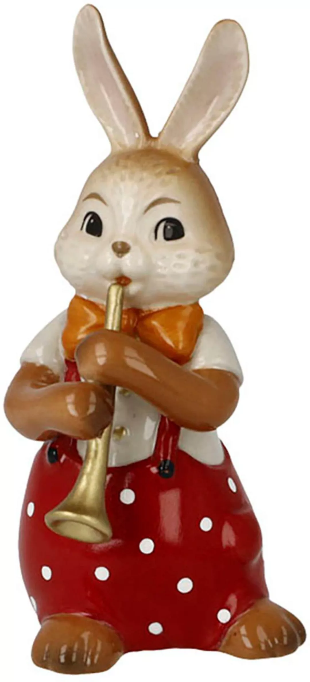 Goebel Osterhase "Figur Hase - Süßer Flötenspieler", Osterfigur, Dekofigur, günstig online kaufen