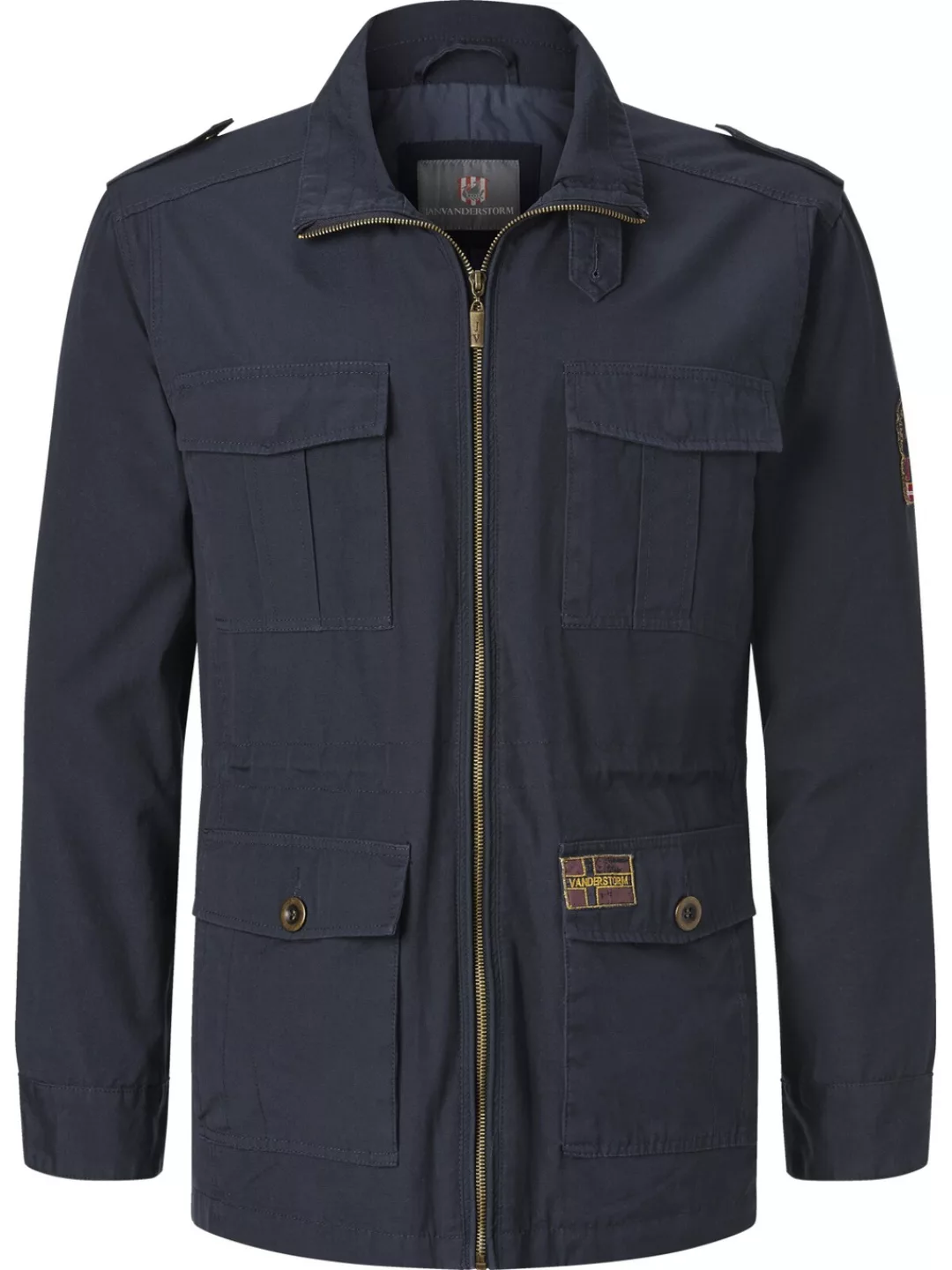 Jan Vanderstorm Fieldjacket "Fieldjacket BROR", (1 St.), ohne Kapuze, in mo günstig online kaufen