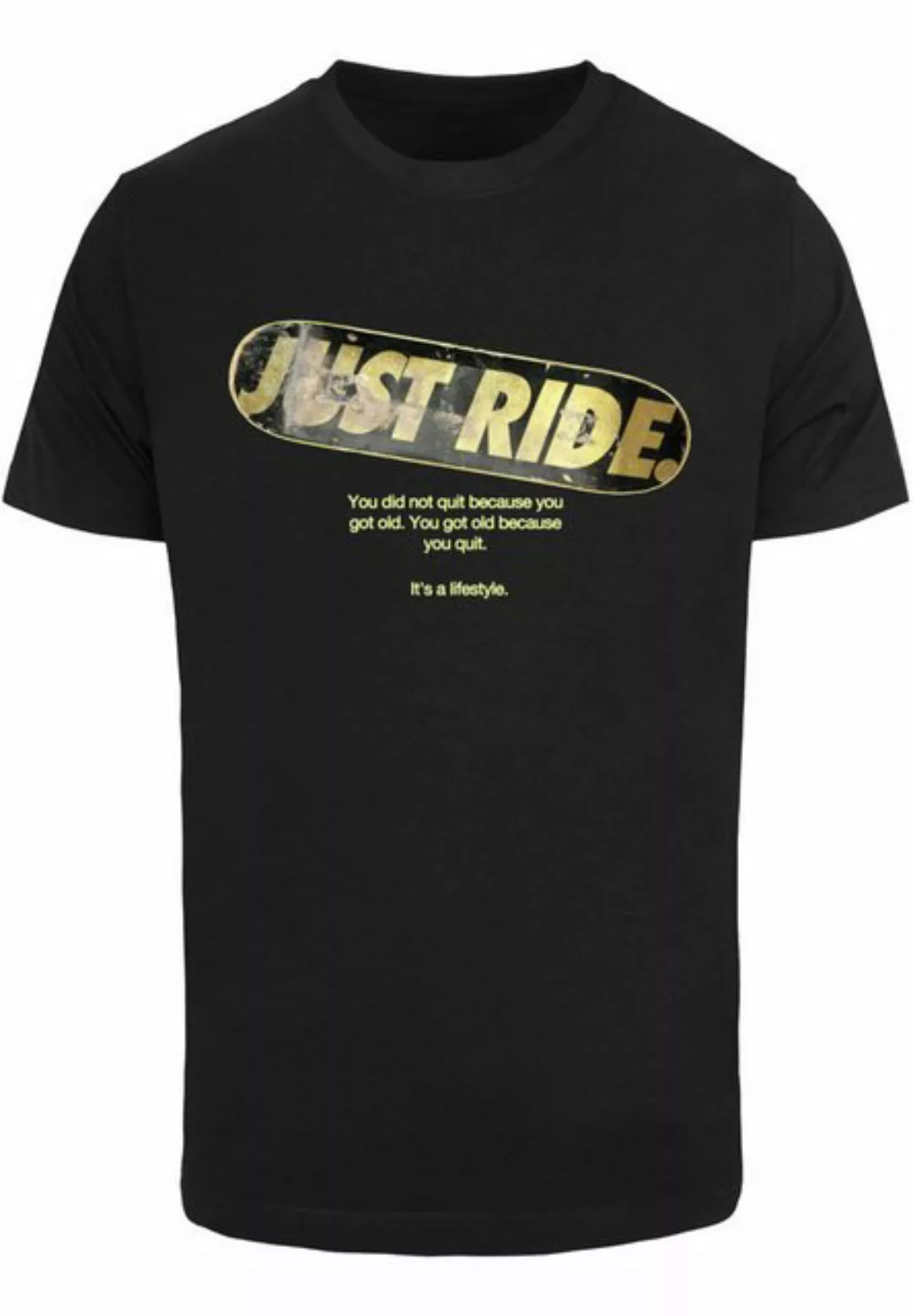 MisterTee T-Shirt MisterTee Herren Just Ride Tee (1-tlg) günstig online kaufen