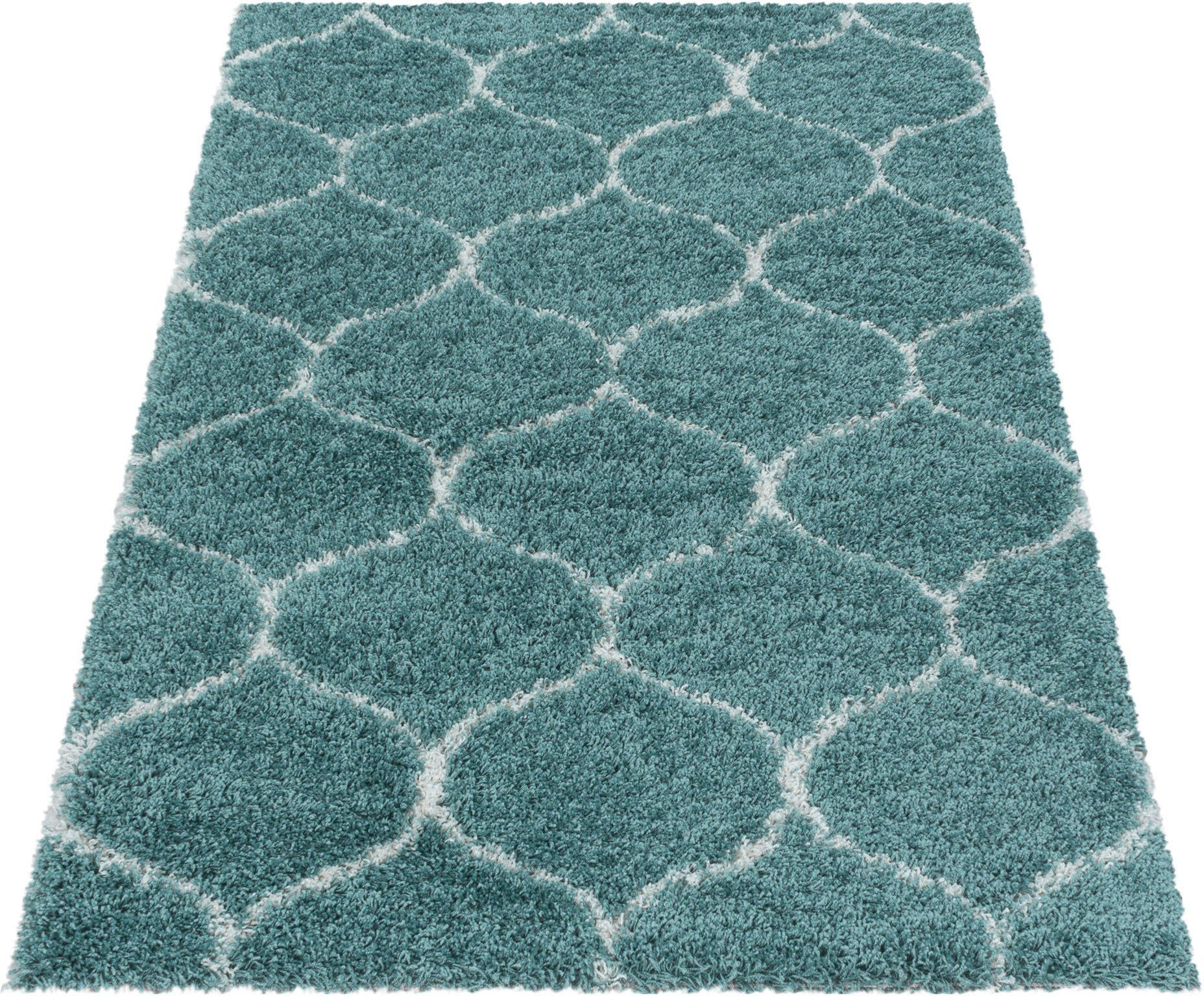 Ayyildiz Teppiche Hochflor-Teppich »SALSA 3201«, rechteckig, 50 mm Höhe, au günstig online kaufen