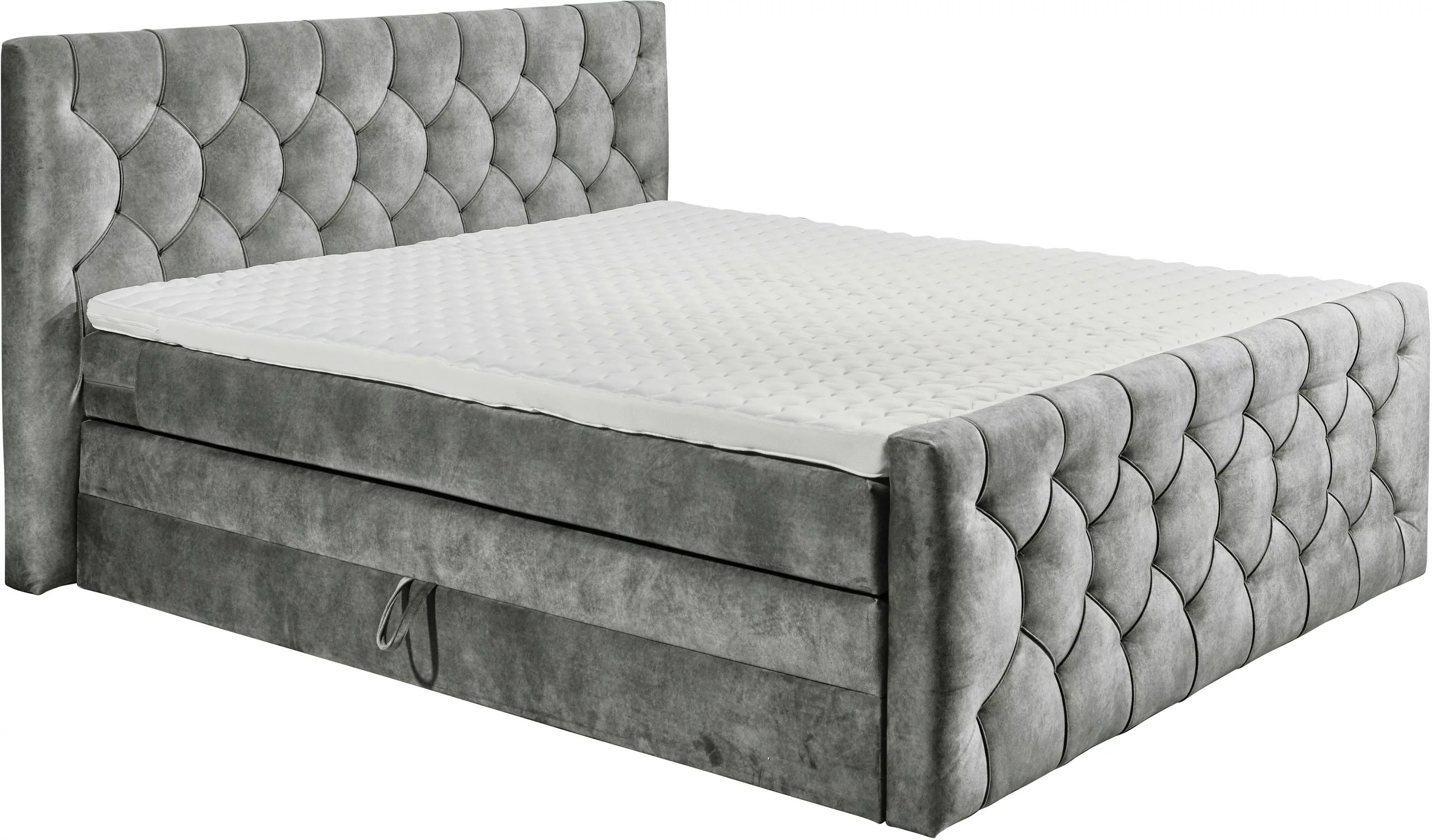 ED EXCITING DESIGN Boxspringbett Cashfield, inkl. einem Topper mit Klimaban günstig online kaufen