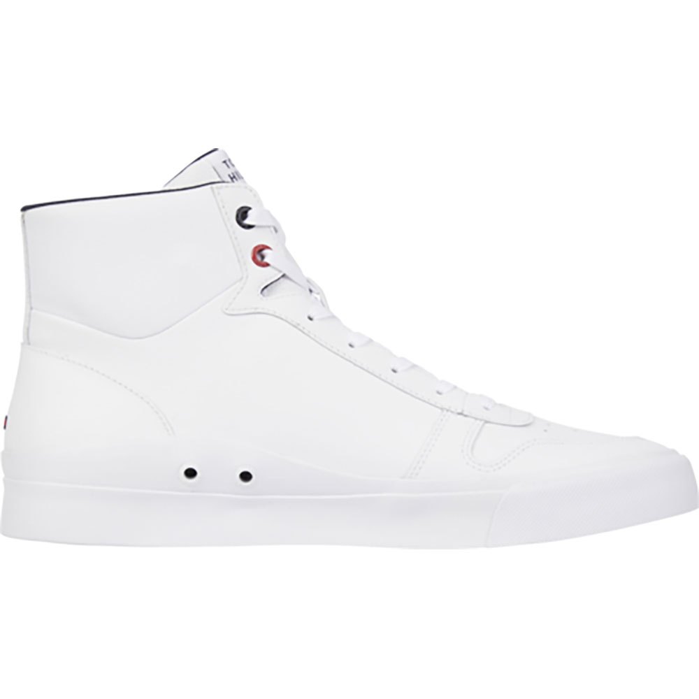 Tommy Hilfiger Core Corporate High Leather Flag Sportschuhe EU 41 White günstig online kaufen