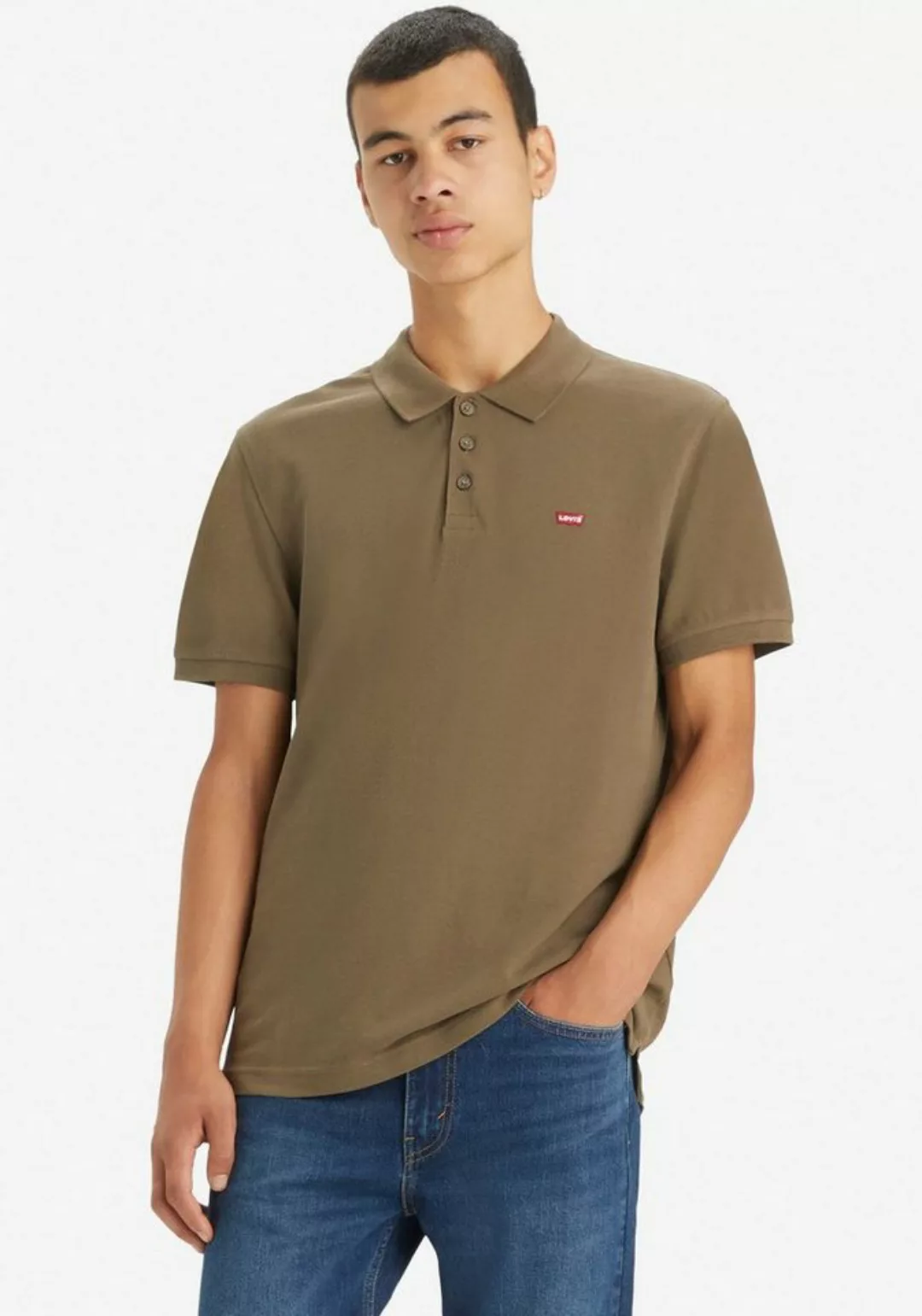 Levi's® Poloshirt LE NEW LEVIS HM POLO mit kleinem Batwing-Logo günstig online kaufen