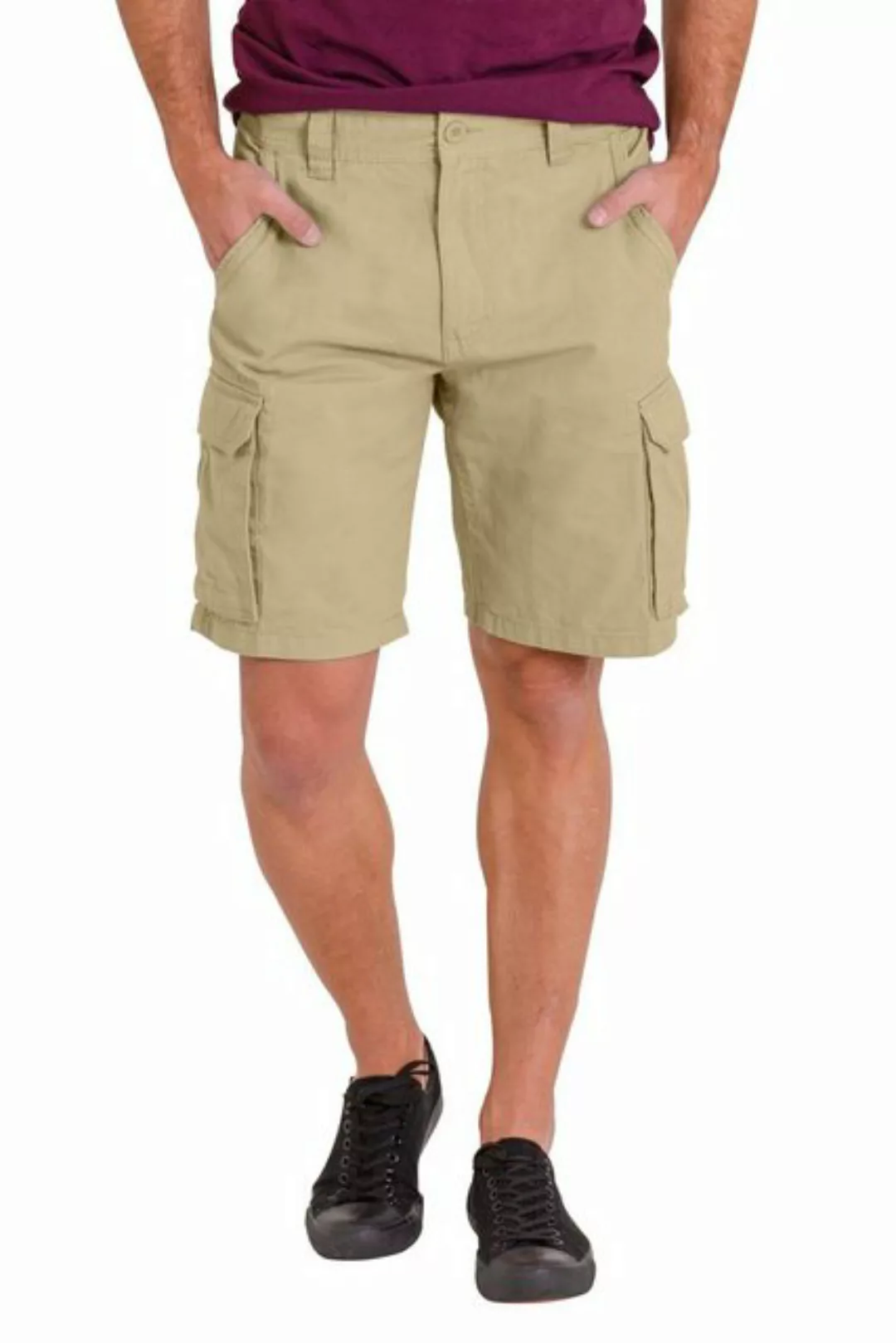 BlauerHafen Cargoshorts Herren Premium Cargo Shorts 100% Baumwolle 6 Tasche günstig online kaufen