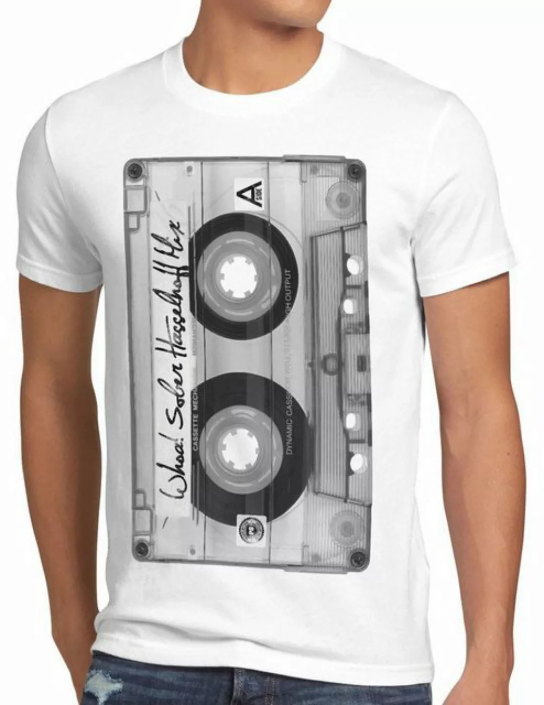 style3 Print-Shirt Herren T-Shirt DJ Kassetten fotodruck mc musik disco 80e günstig online kaufen