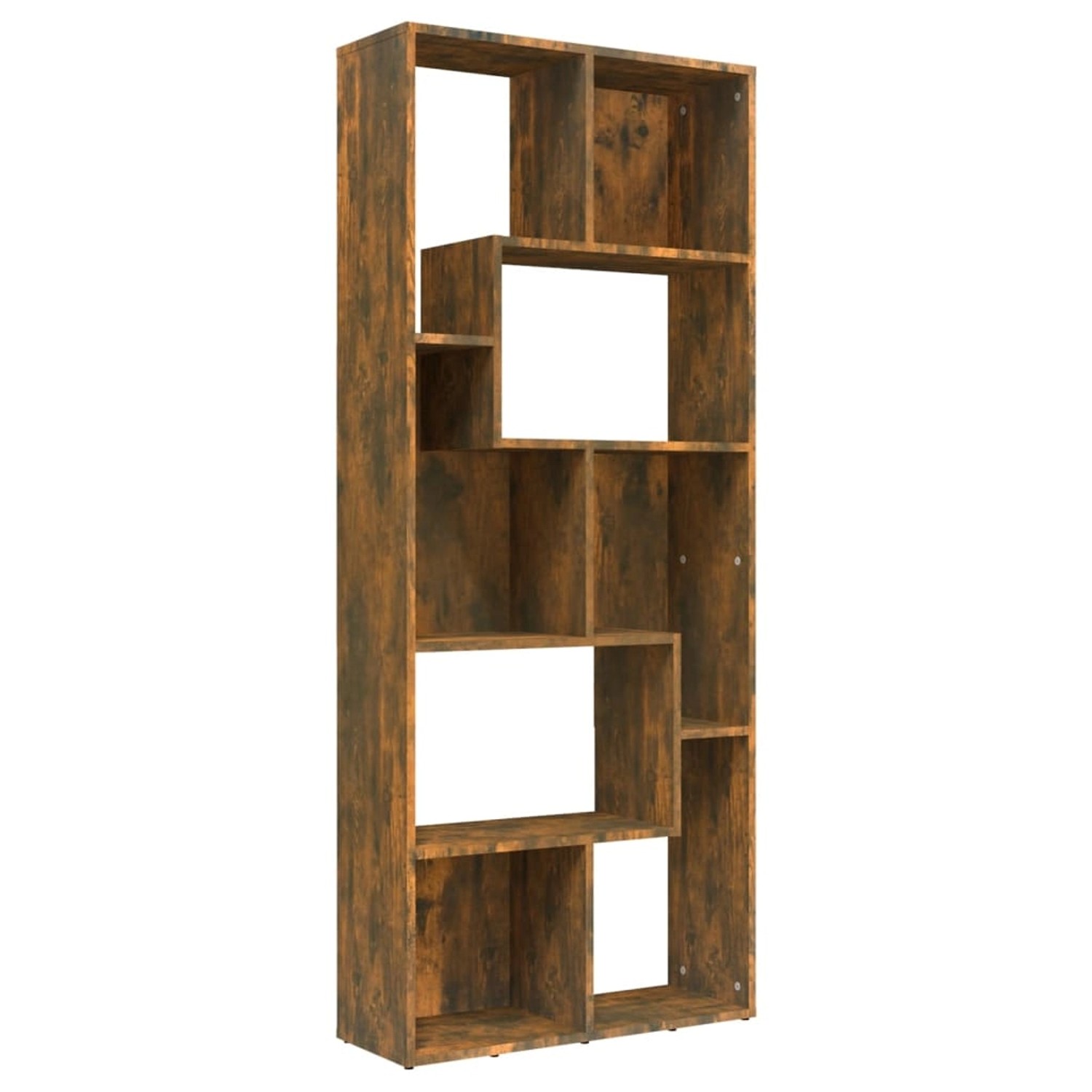 vidaXL Bücherregal Räuchereiche 67x24x161 cm Holzwerkstoff günstig online kaufen