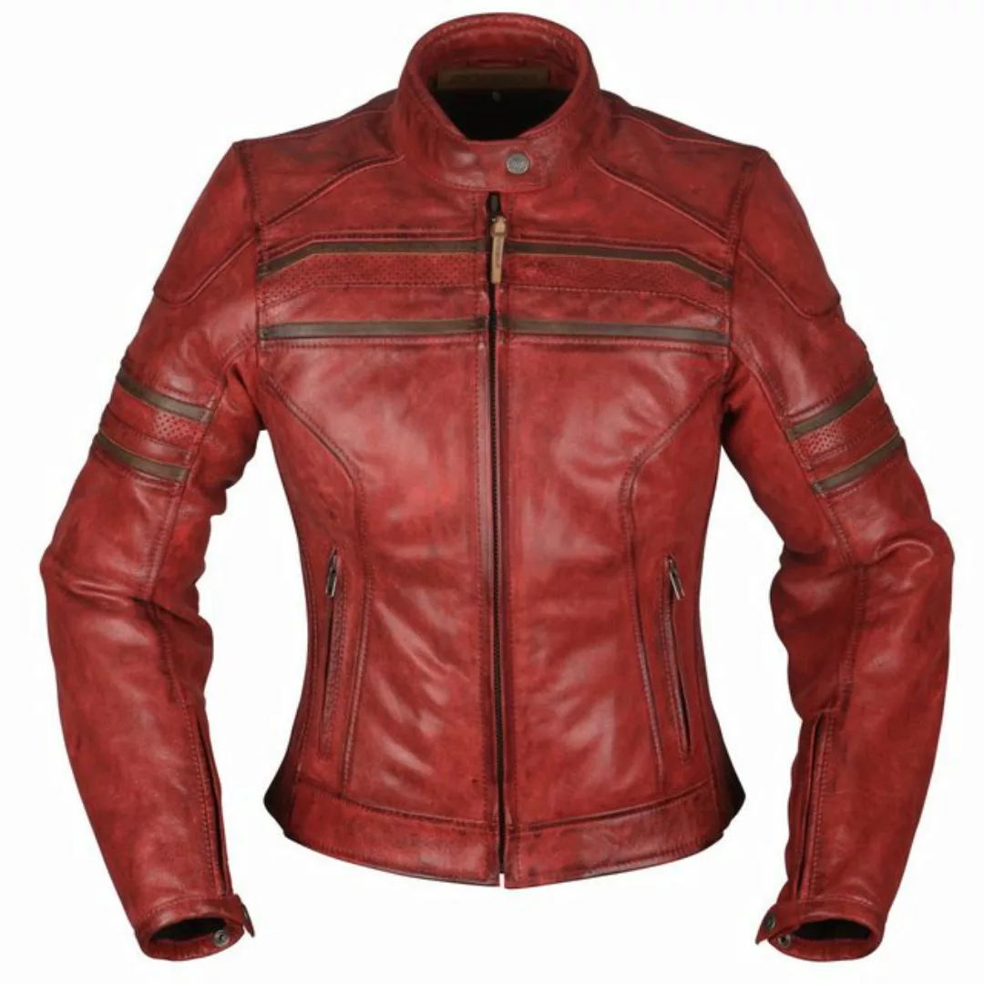 Modeka Motorradjacke Modeka Iona Lady Lederjacke rot 44 günstig online kaufen