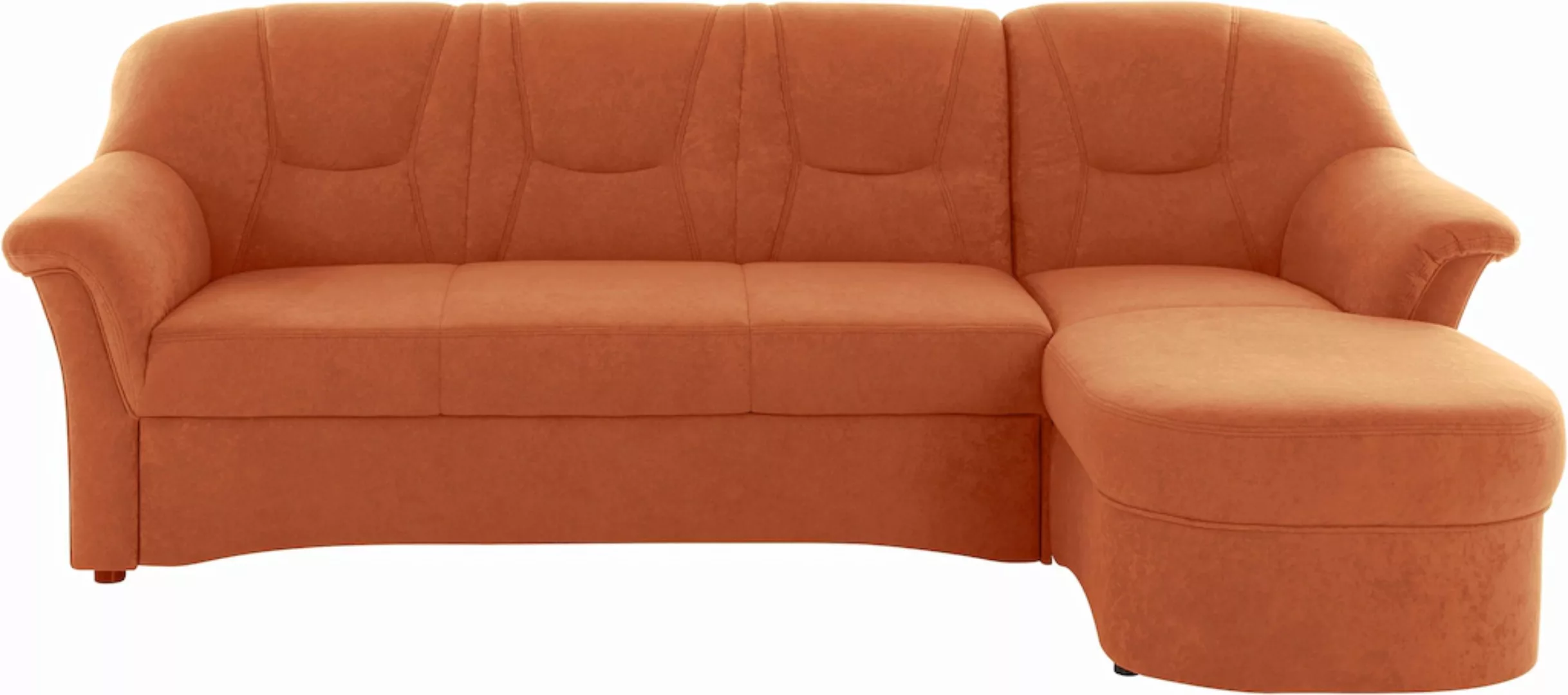 DOMO collection Ecksofa "Sarafina zeitlos und komfortabel, optional mit Fed günstig online kaufen