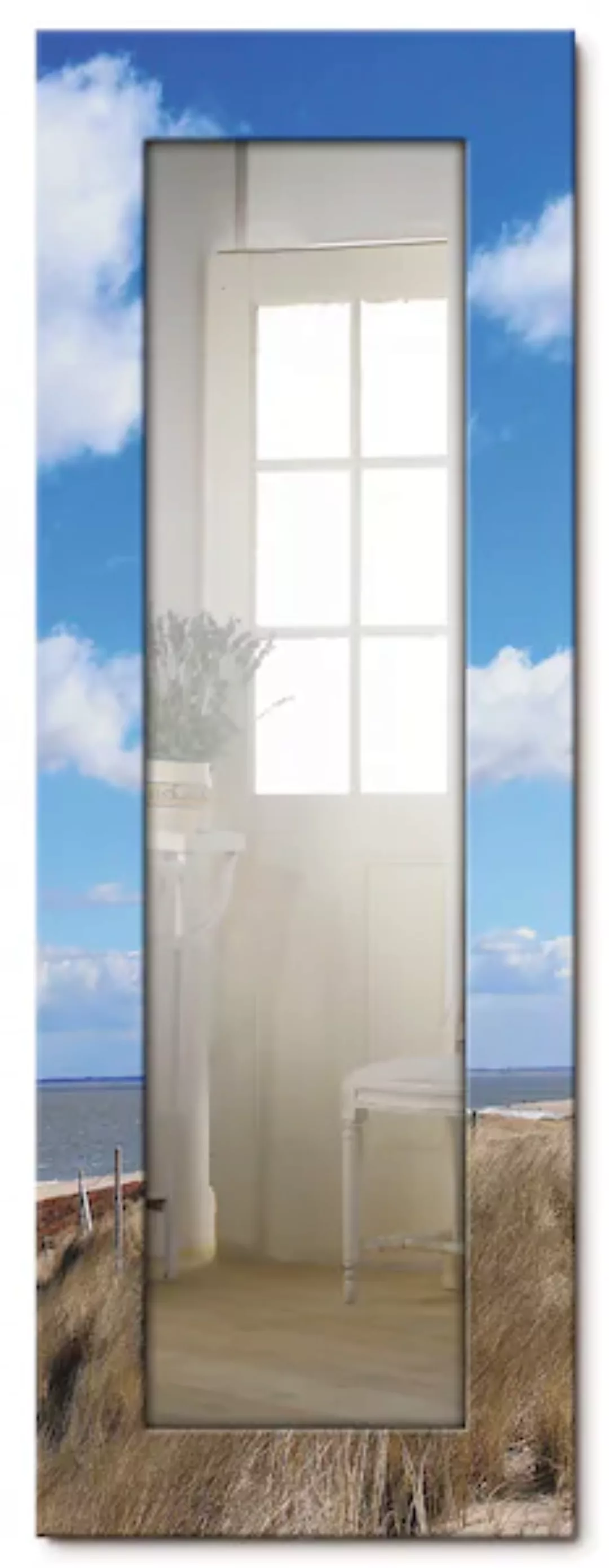 Artland Dekospiegel »Leuchtturm Sylt«, gerahmter Ganzkörperspiegel, Wandspi günstig online kaufen
