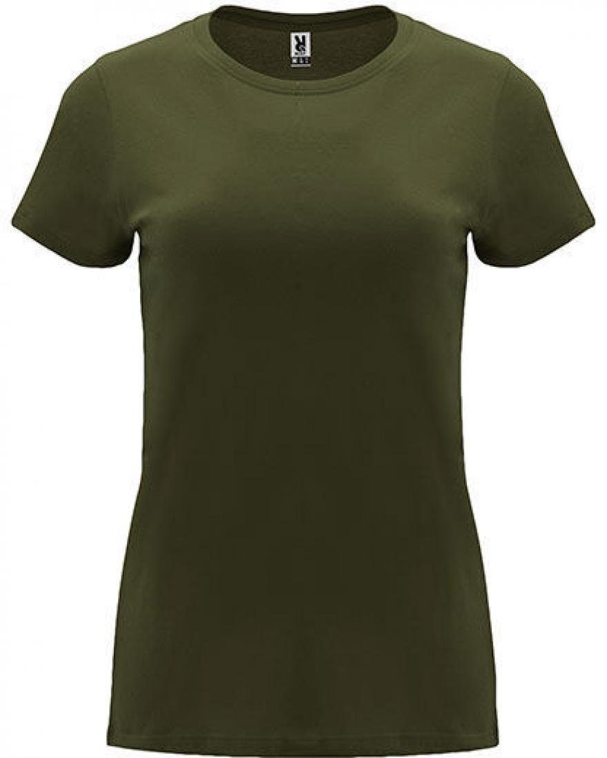 Roly Rundhalsshirt Damen Capri T-Shirt, Tailliert günstig online kaufen