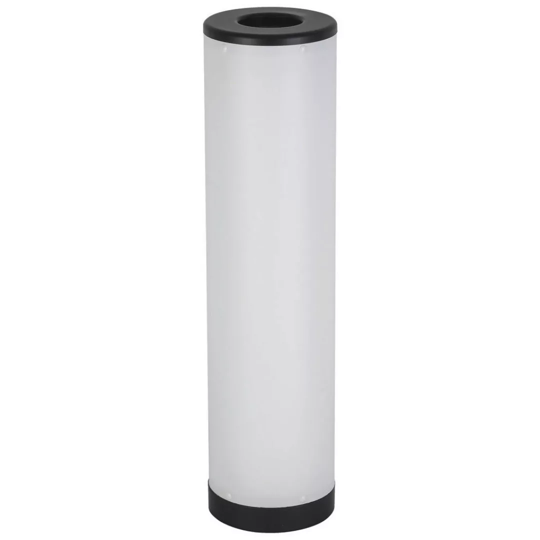 Tischleuchte C31543PO weiß schwarz Kunststoff H/D: ca. 50x13 cm 1 Brennstel günstig online kaufen