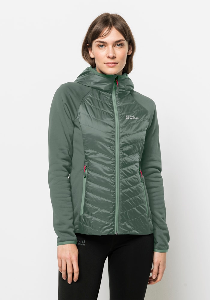 Jack Wolfskin Hybridjacke "ROUTEBURN PRO HYBRID W", mit Kapuze günstig online kaufen