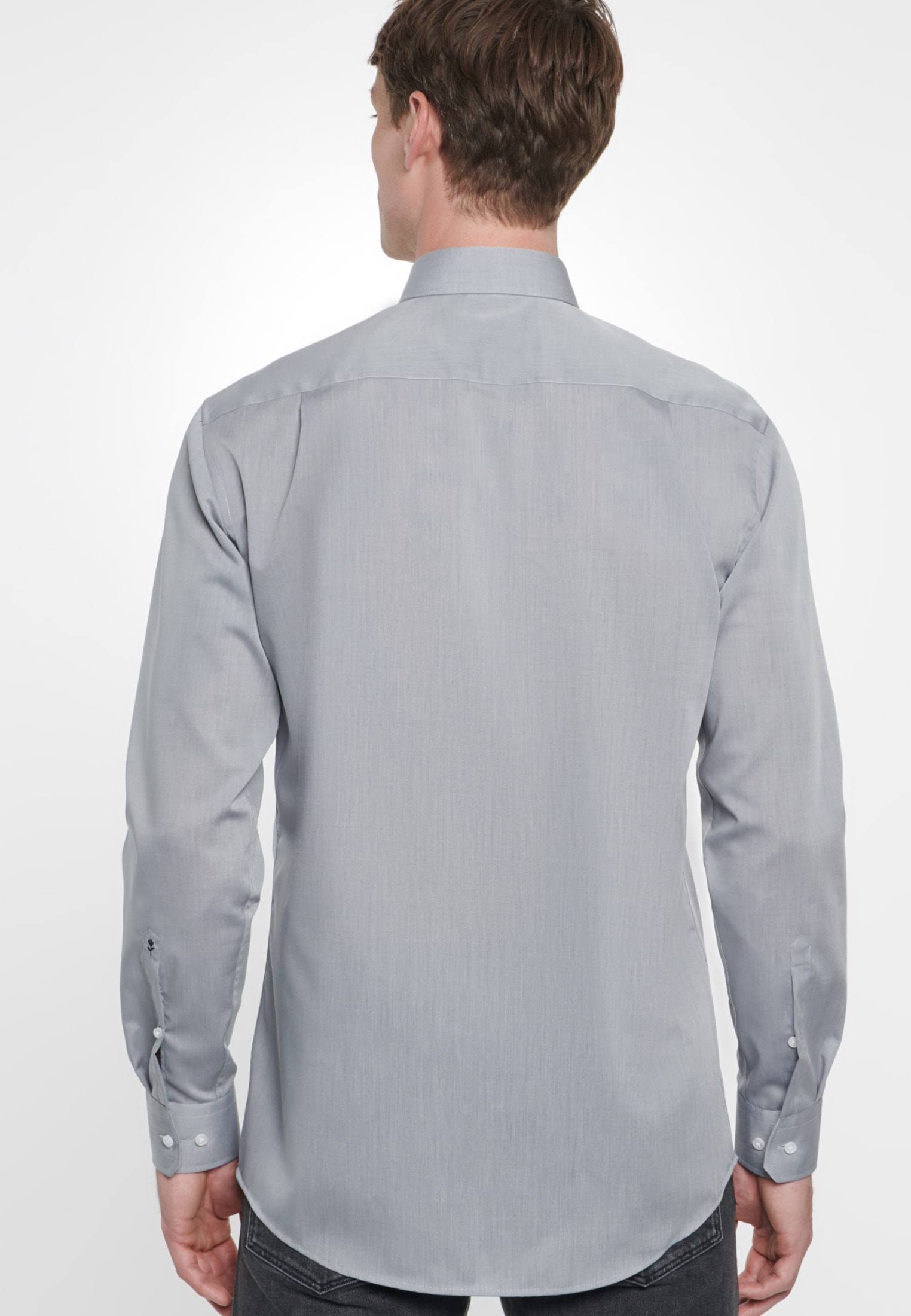 seidensticker Businesshemd Regular Regular Langarm Kentkragen Uni günstig online kaufen