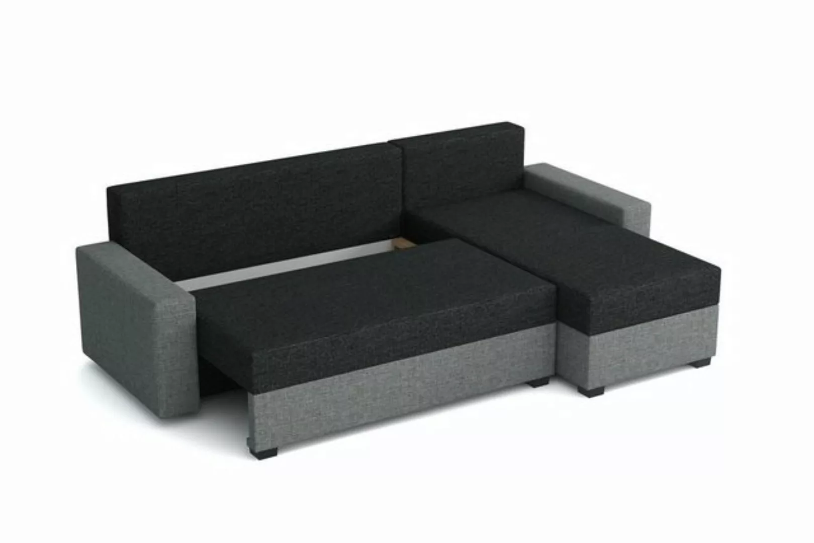 Fun Möbel Ecksofa Sofa HEDVIG LUX Ottomane Rechts oder Links, Rundumbezug, günstig online kaufen