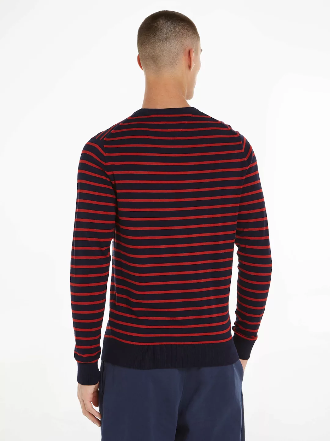 Tommy Hilfiger Rundhalspullover ESSENTIAL COTTON CREW NECK günstig online kaufen