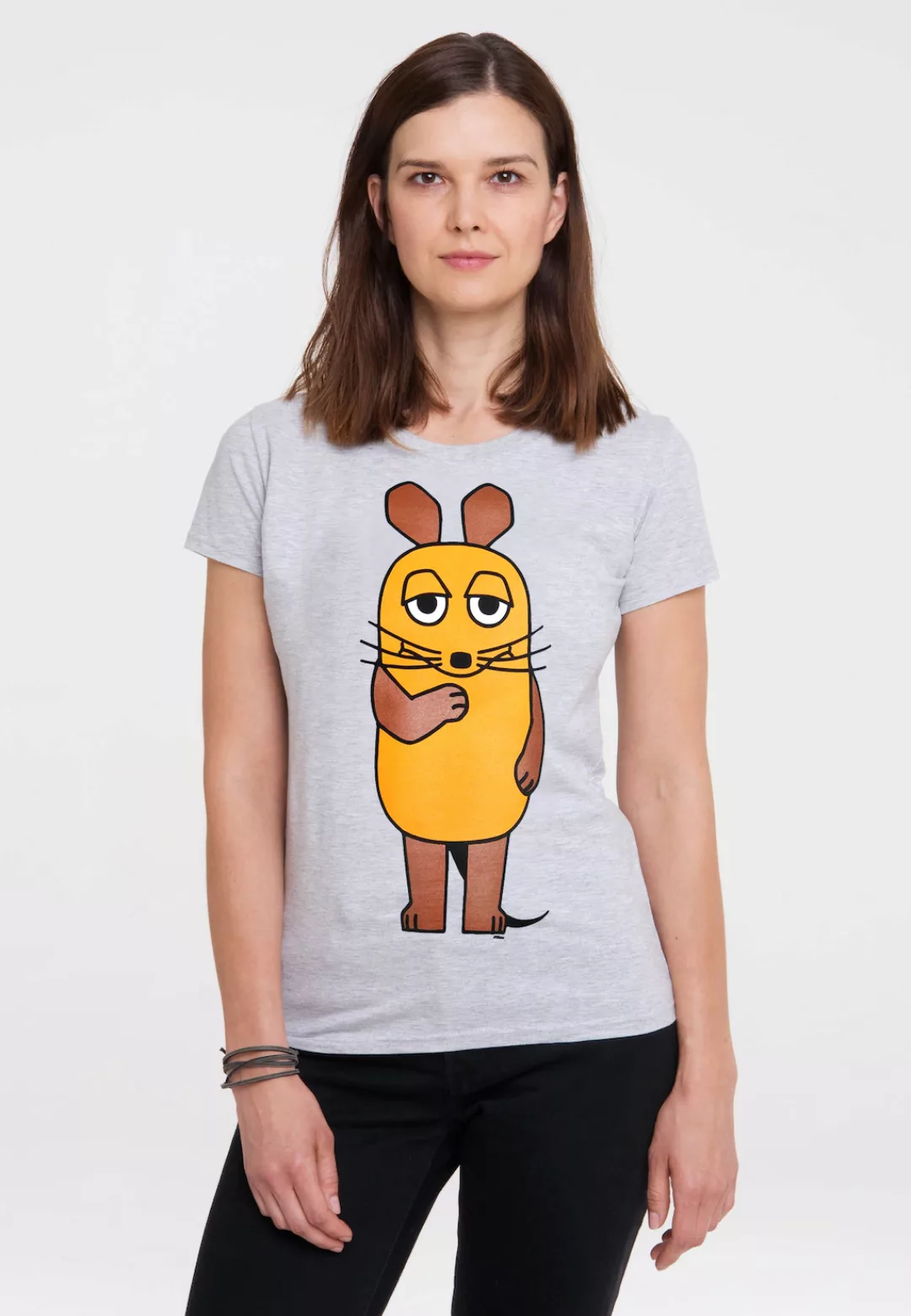 LOGOSHIRT T-Shirt "Sendung mit der Maus", mit coolem Maus-Print günstig online kaufen