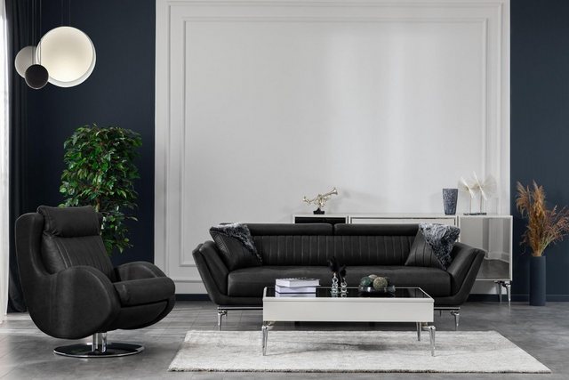 Xlmoebel Sofa Neue luxuriöse Textil-Sofagarnitur für das Wohnzimmer, besteh günstig online kaufen