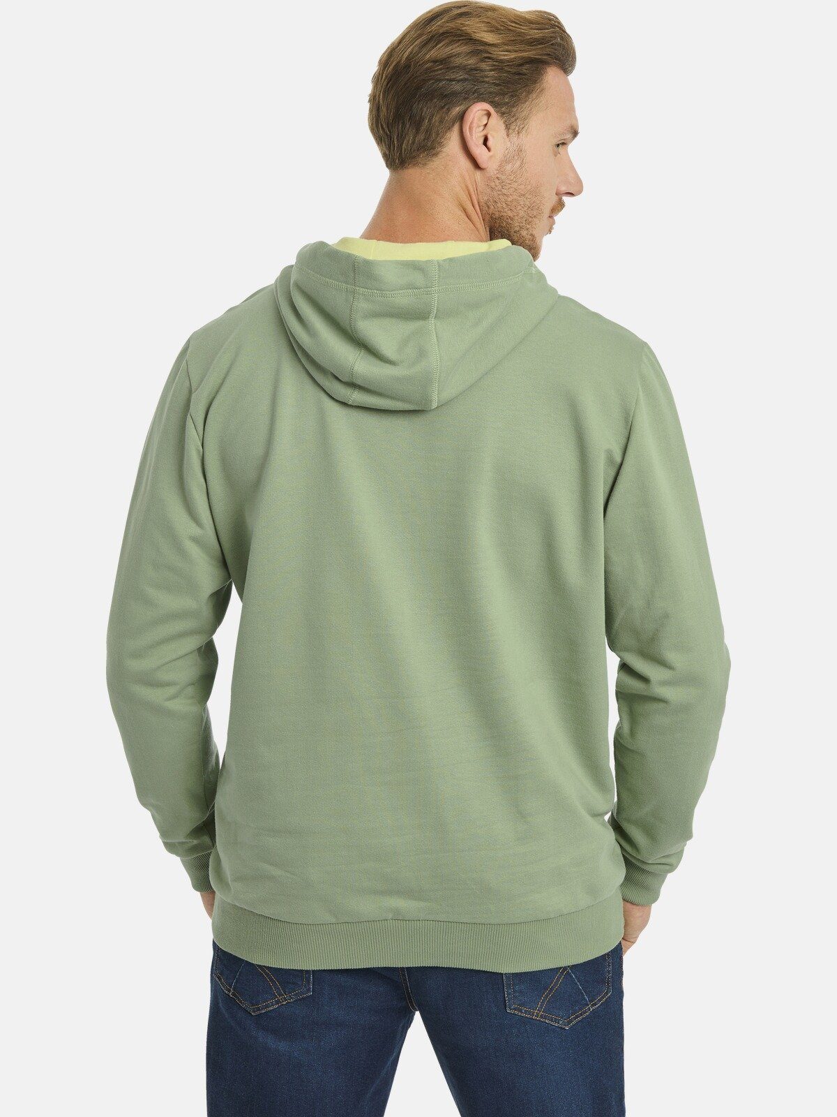 Jan Vanderstorm Kapuzensweatshirt JIRI mit verstellbarer günstig online kaufen