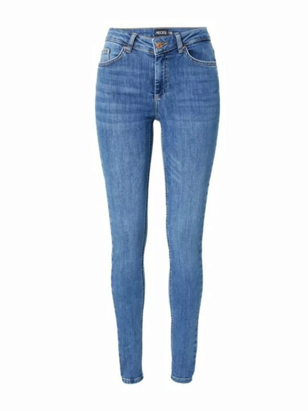 pieces Skinny-fit-Jeans PCDELLY SKN MW MB184 NOOS BC günstig online kaufen