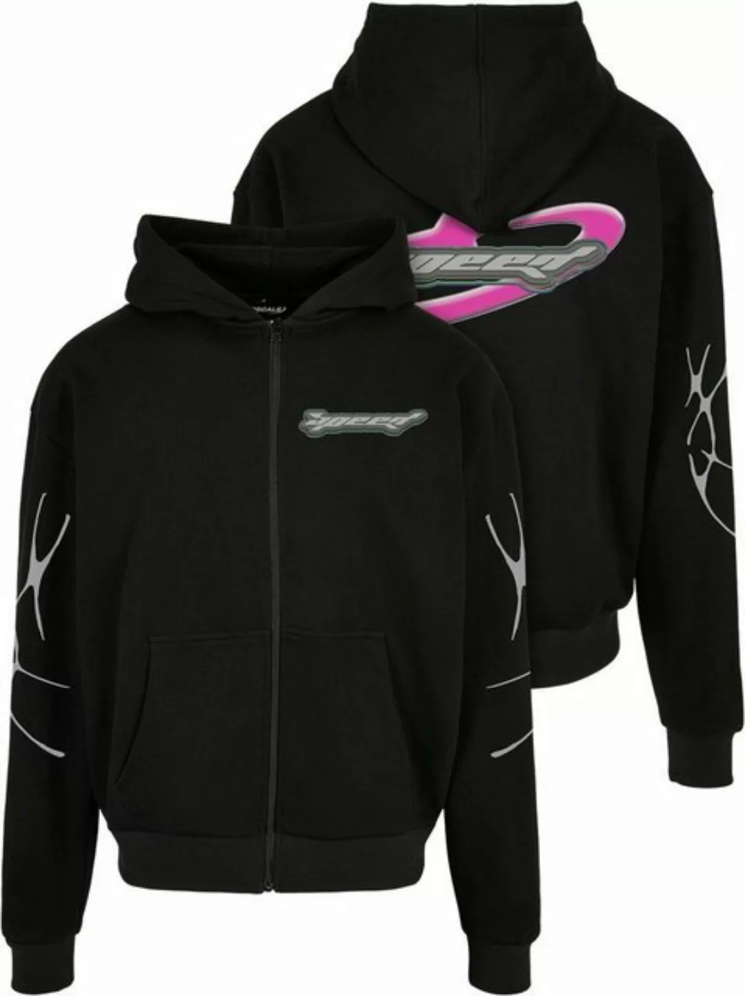 Upscale by Mister Tee Sweatjacke Upscale by Mister Tee Herren Speed Logo Zi günstig online kaufen