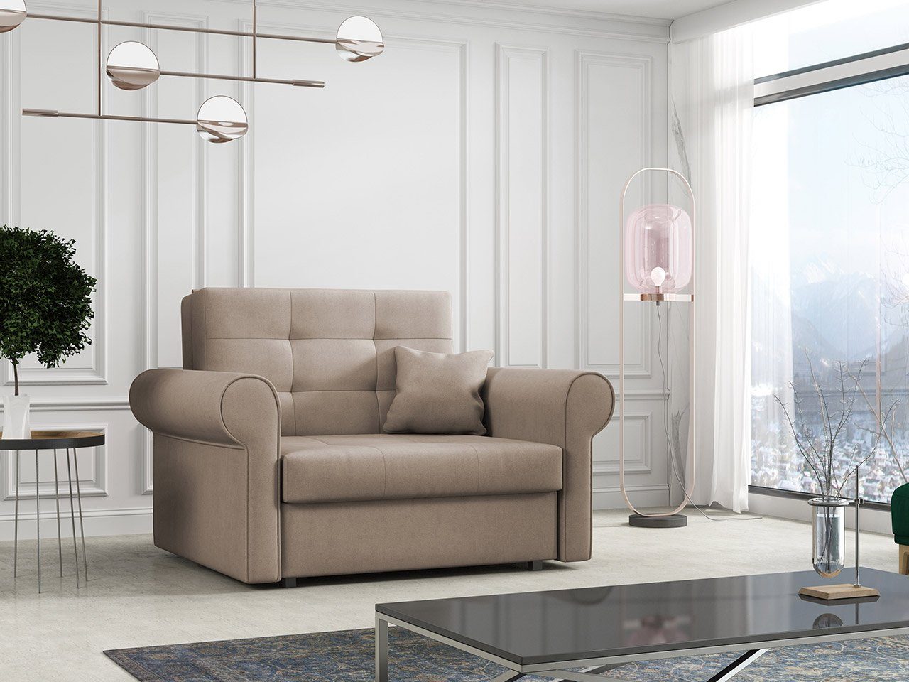 MIRJAN24 Schlafsofa Viva Silver I, mit günstig online kaufen