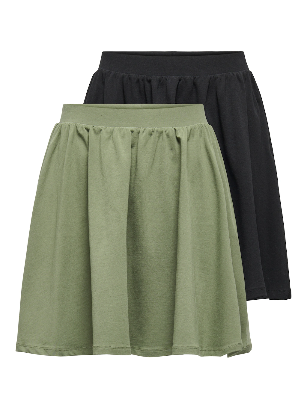 ONLY Minirock "ONLLIVE LOVE SKATER SKIRT 2 PACK CS JRS", (Packung, 2 tlg., günstig online kaufen
