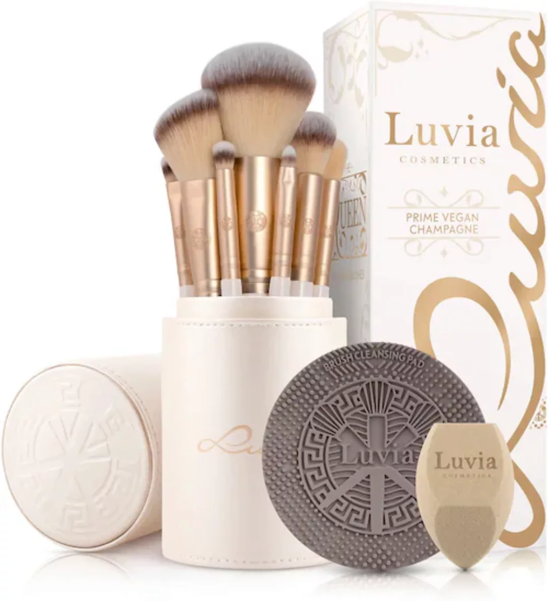 Luvia Cosmetics Schmink-Set »Prime Vegan Champagne«, (Set, 11 tlg.), Kosmet günstig online kaufen