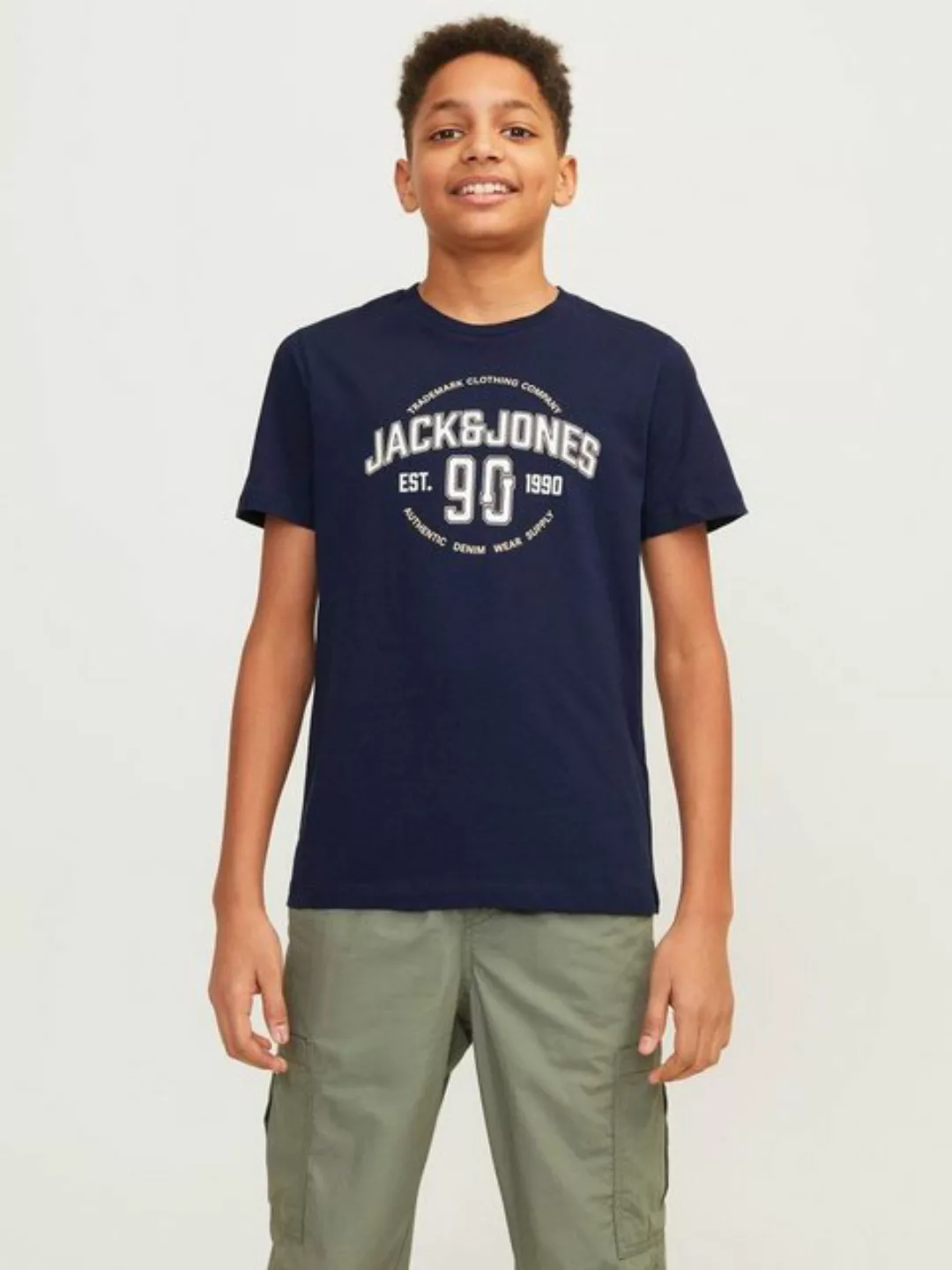 Jack & Jones Junior Kurzarmshirt JJMINDS TEE SS CREW NECK JNR 2PK MP (Packu günstig online kaufen