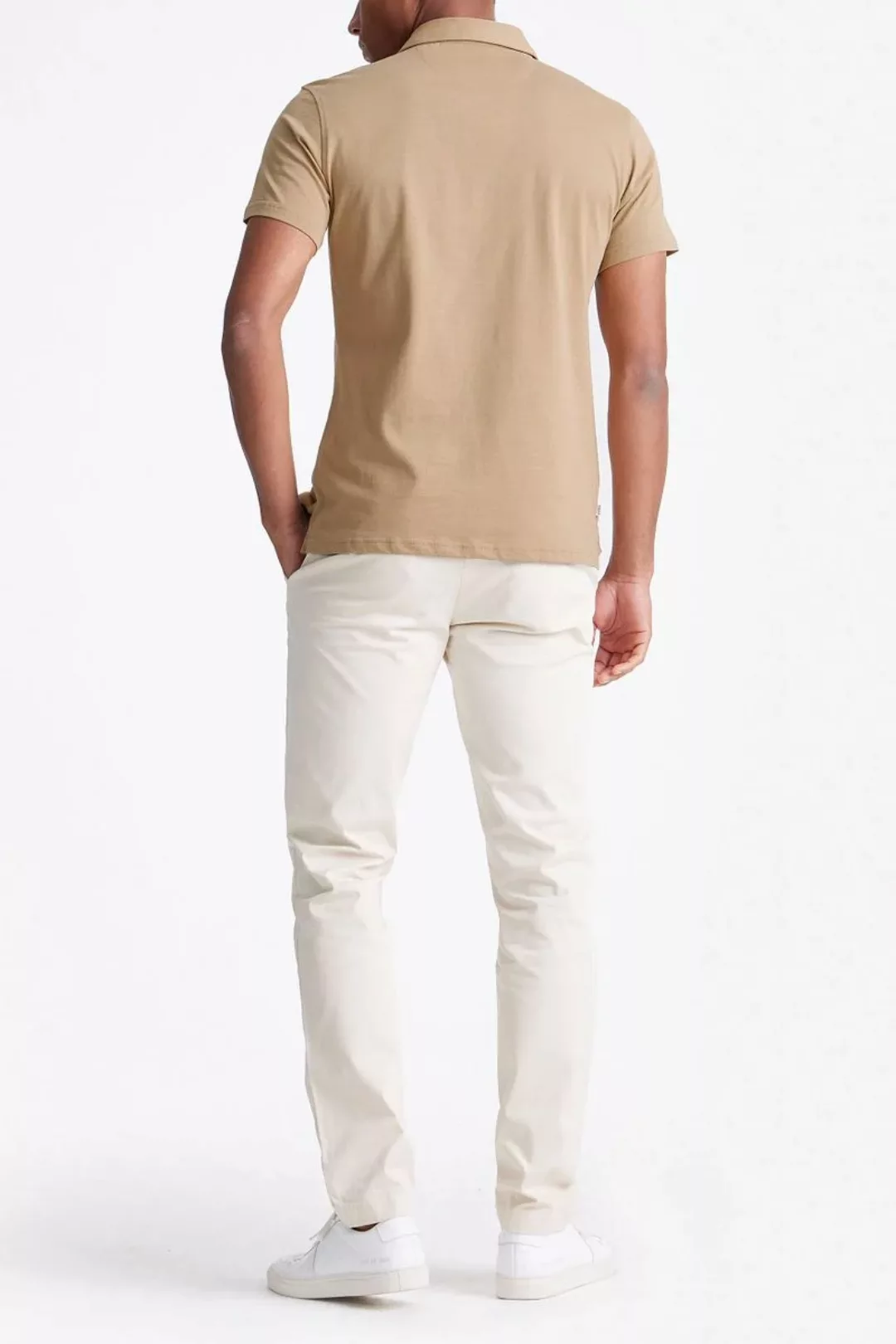 King Essentials The James Poloshirt Beige - Größe L günstig online kaufen