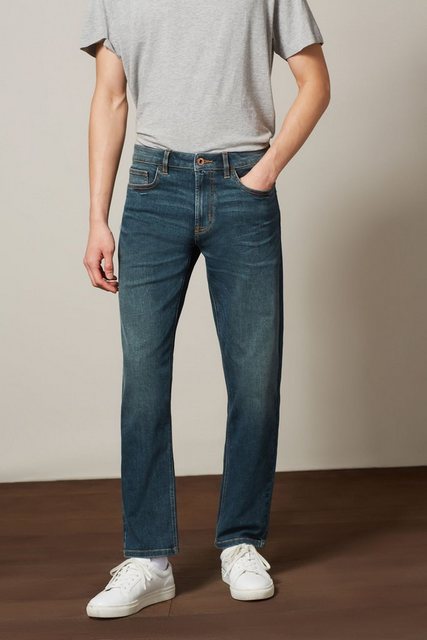 Next Straight-Jeans Straight Fit Motion Flex Jeans (1-tlg) günstig online kaufen