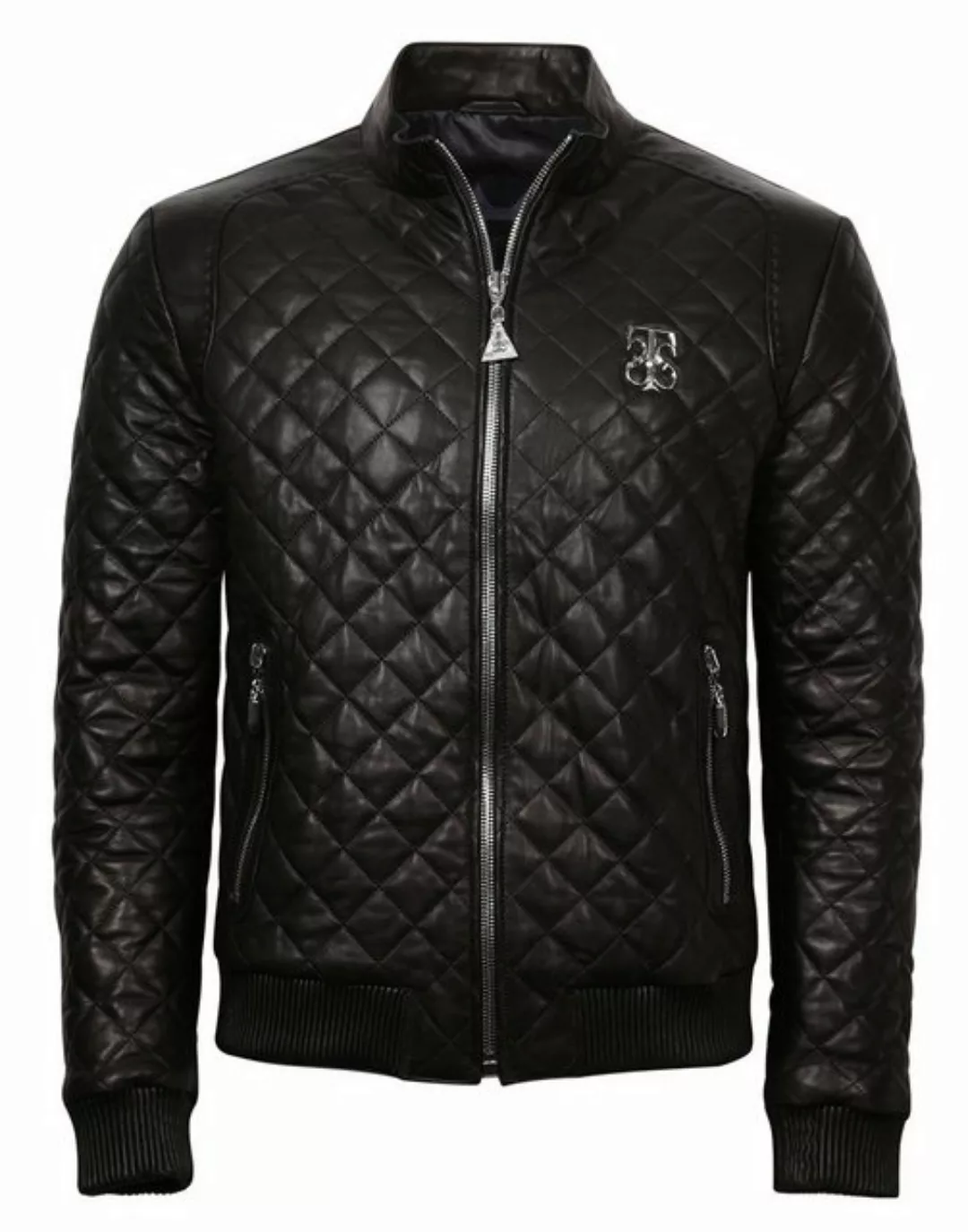 The Skulls Society Lederjacke TSMLJ-0009-BK günstig online kaufen