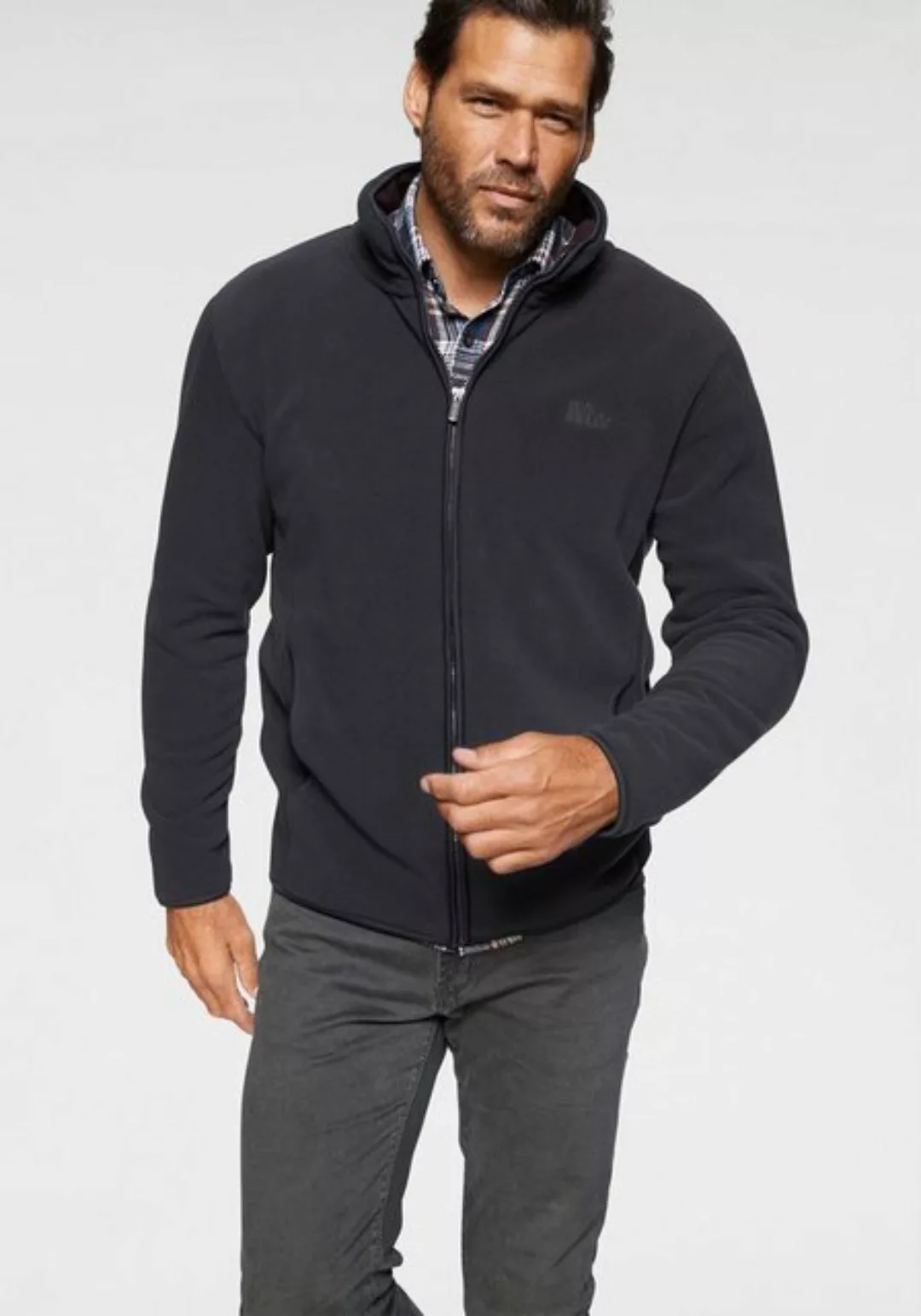 Man's World Fleecejacke für die Übergangszeit, aus Fleece, casual Look, sch günstig online kaufen