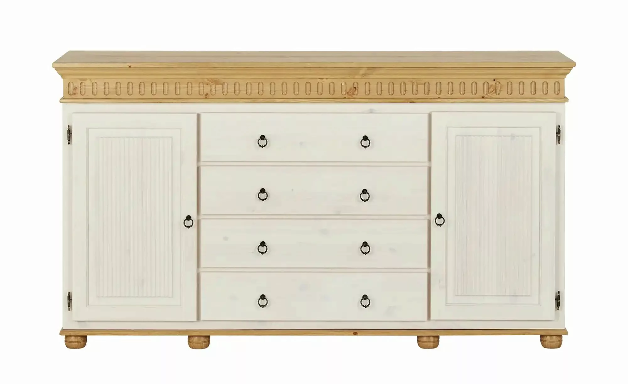 Sideboard  Bornholm ¦ weiß ¦ Maße (cm): B: 180 H: 100,5 T: 42 Kommoden & Si günstig online kaufen