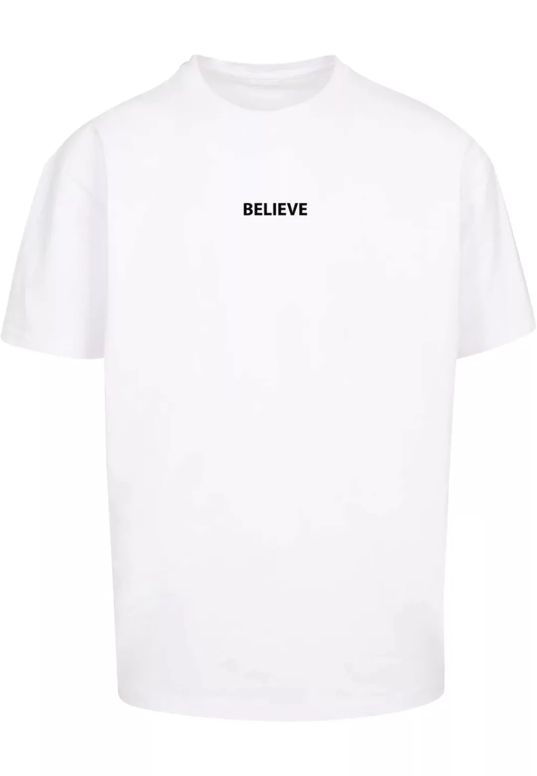 Merchcode T-Shirt "Merchcode Herren Believe Front Heavy Oversized Tee" günstig online kaufen