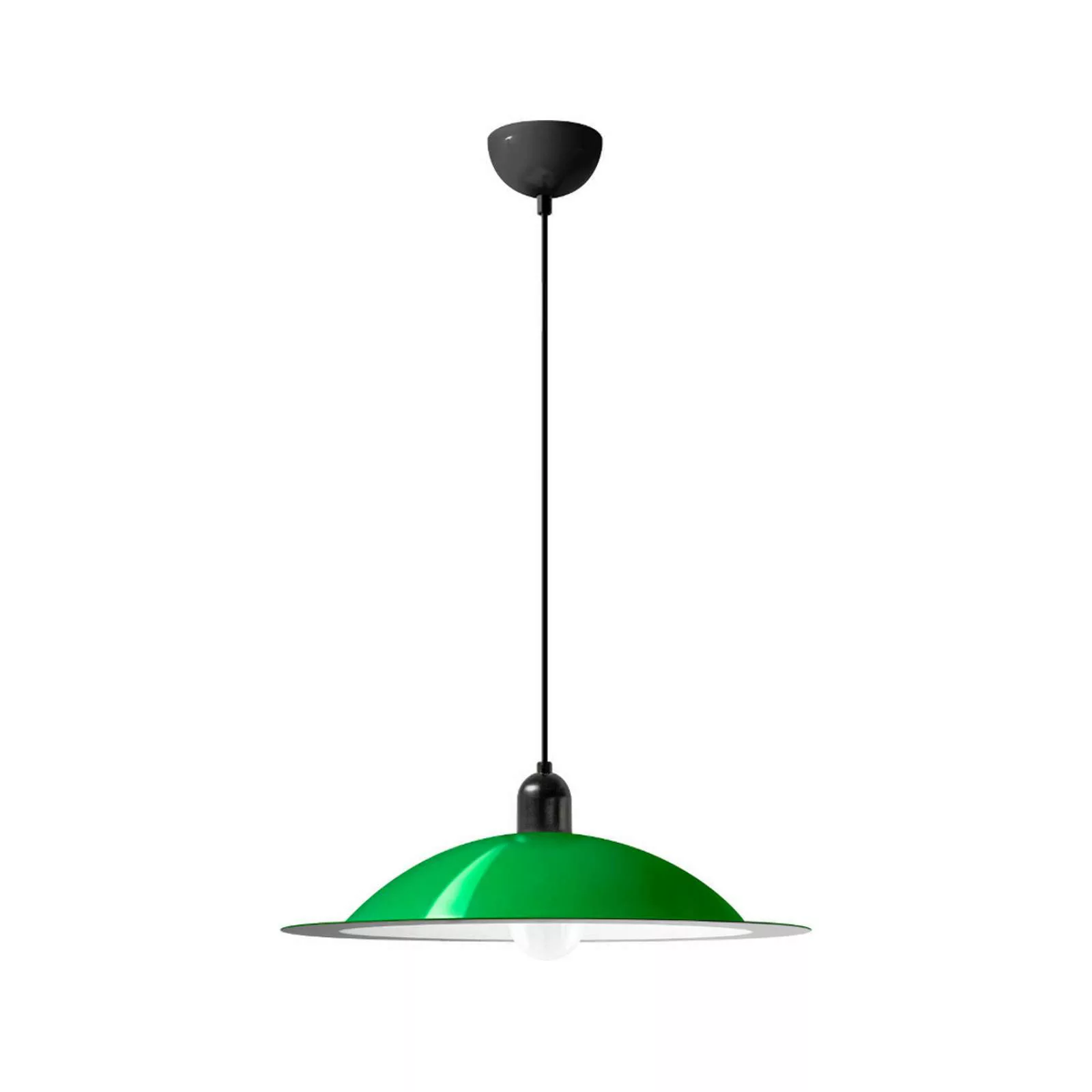 Stilnovo Lampiatta LED-Hängelampe, Ø 50cm, grün günstig online kaufen