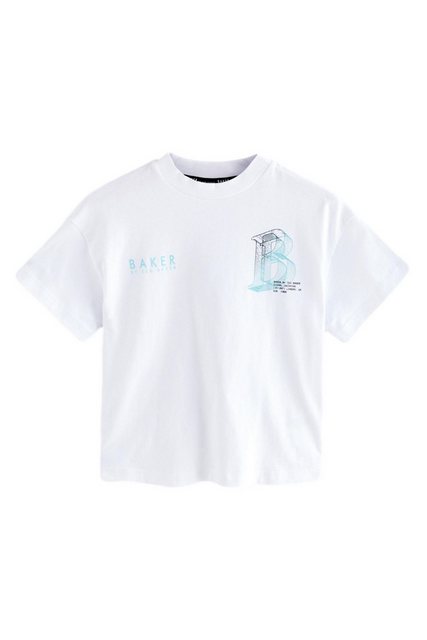 Baker by Ted Baker T-Shirt Baker by Ted Baker Oversize-T-Shirt mit Grafik ( günstig online kaufen