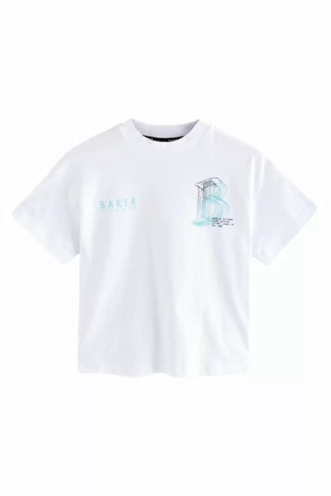 Baker by Ted Baker T-Shirt Baker by Ted Baker Oversize-T-Shirt mit Grafik ( günstig online kaufen