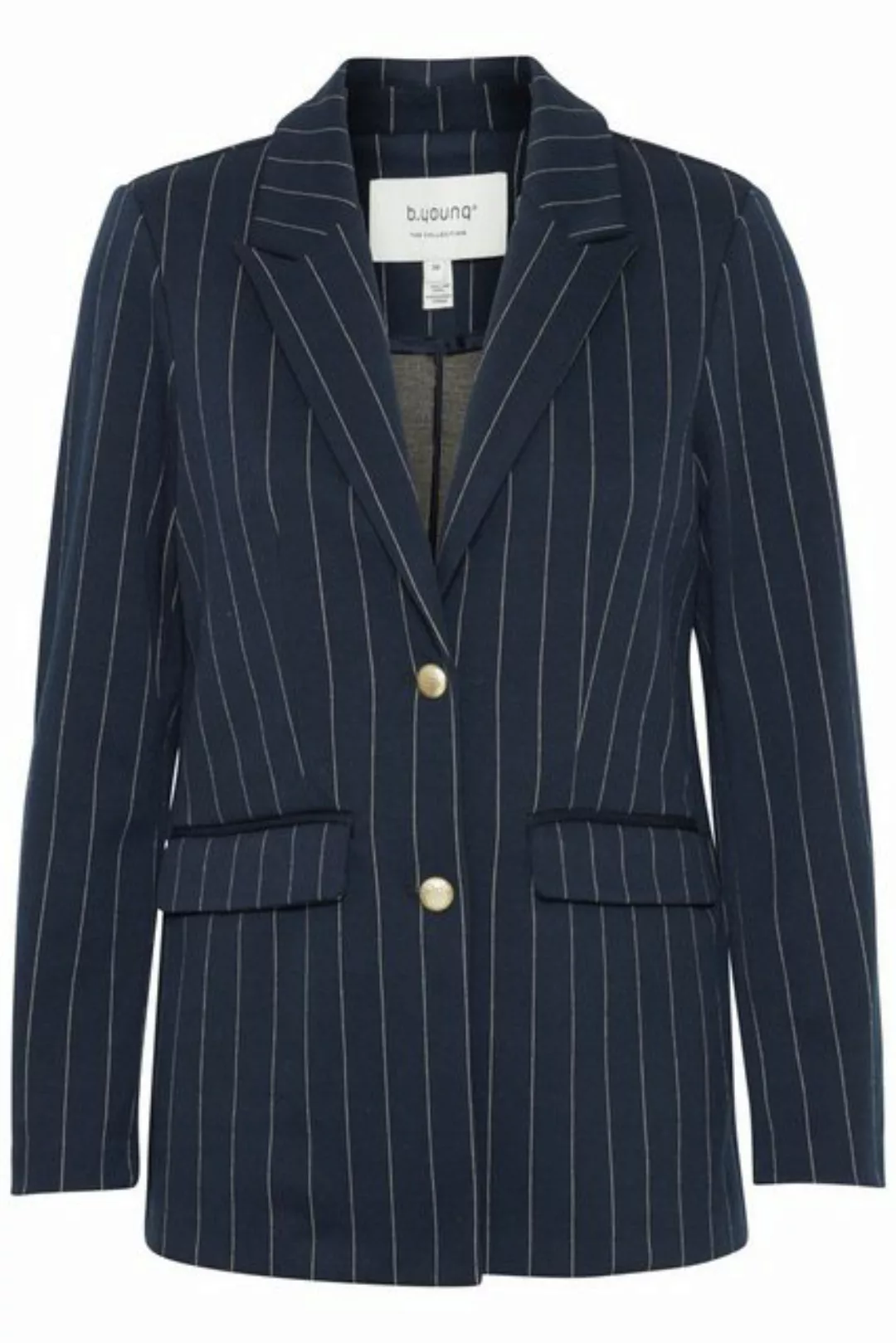 b.young Kurzblazer BYROWAN STRIPE BLAZER - eleganter Blazer mit Nadelstreif günstig online kaufen